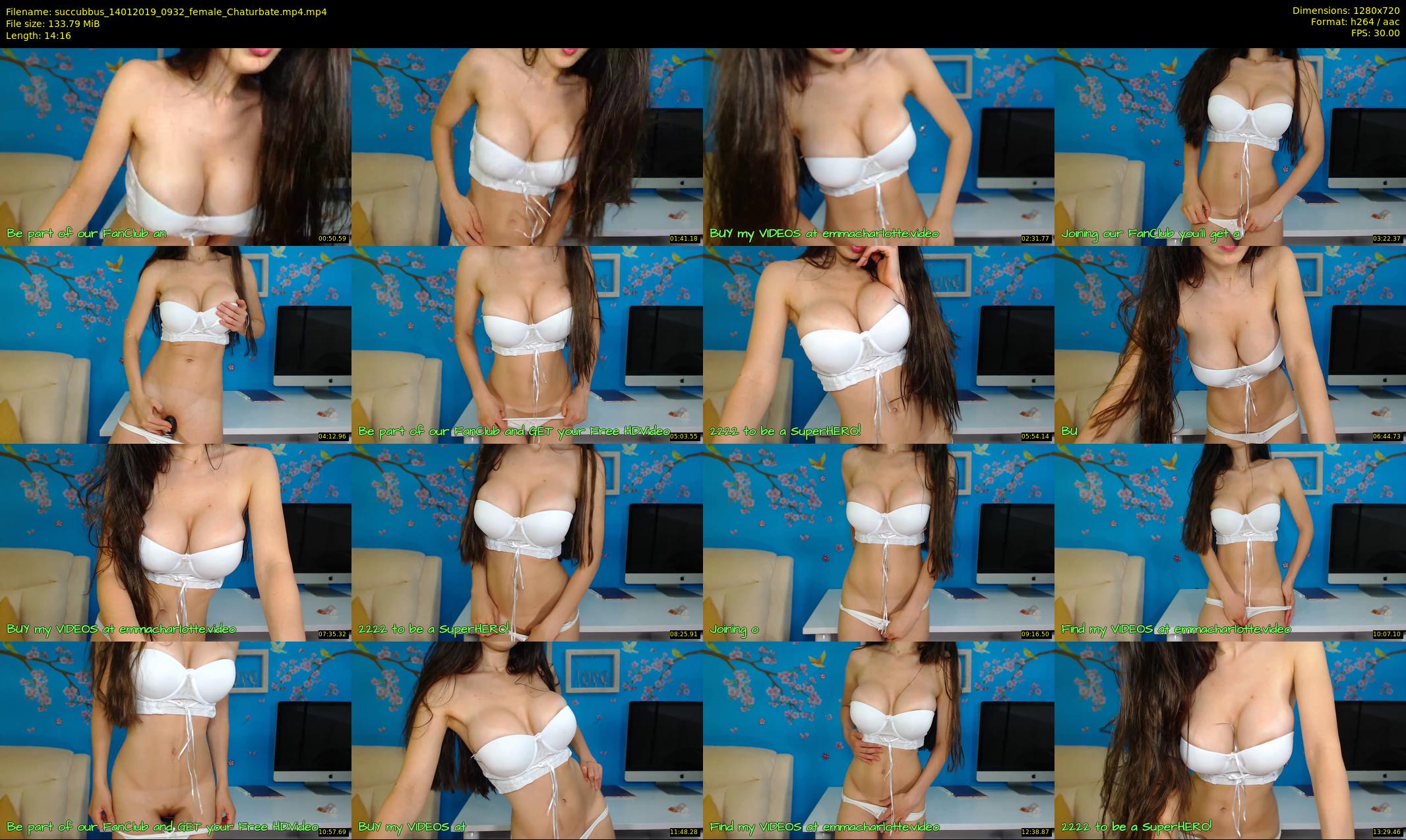 succubbus — 15 minute Chaturbate female cam show recording, 720p, Jan 14, 2019