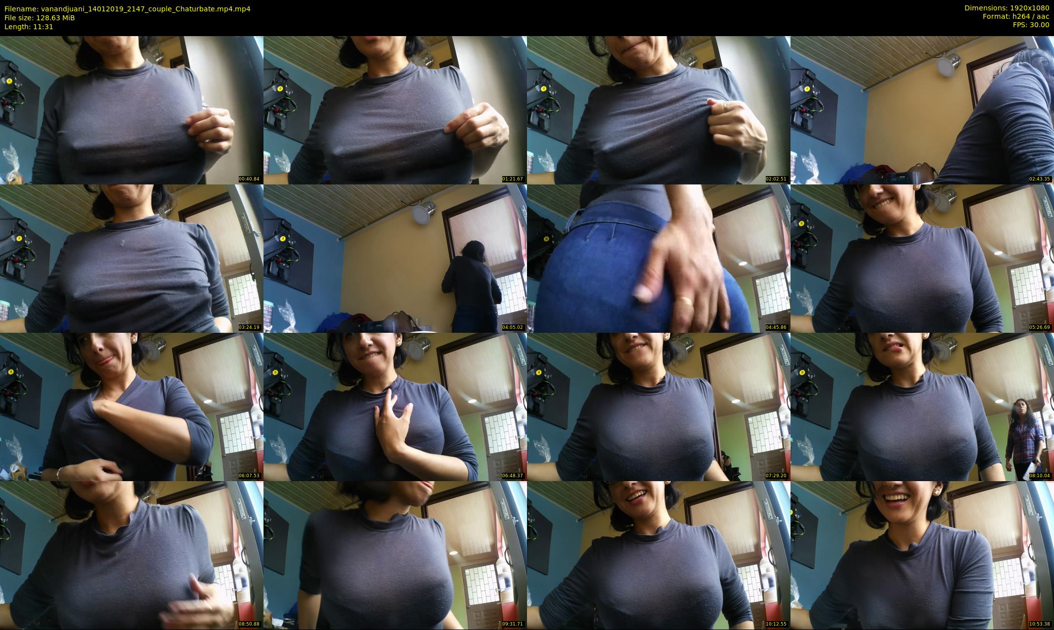 vanandjuani — 12 minute Chaturbate female cam show recording, 1080p, Jan 14, 2019
