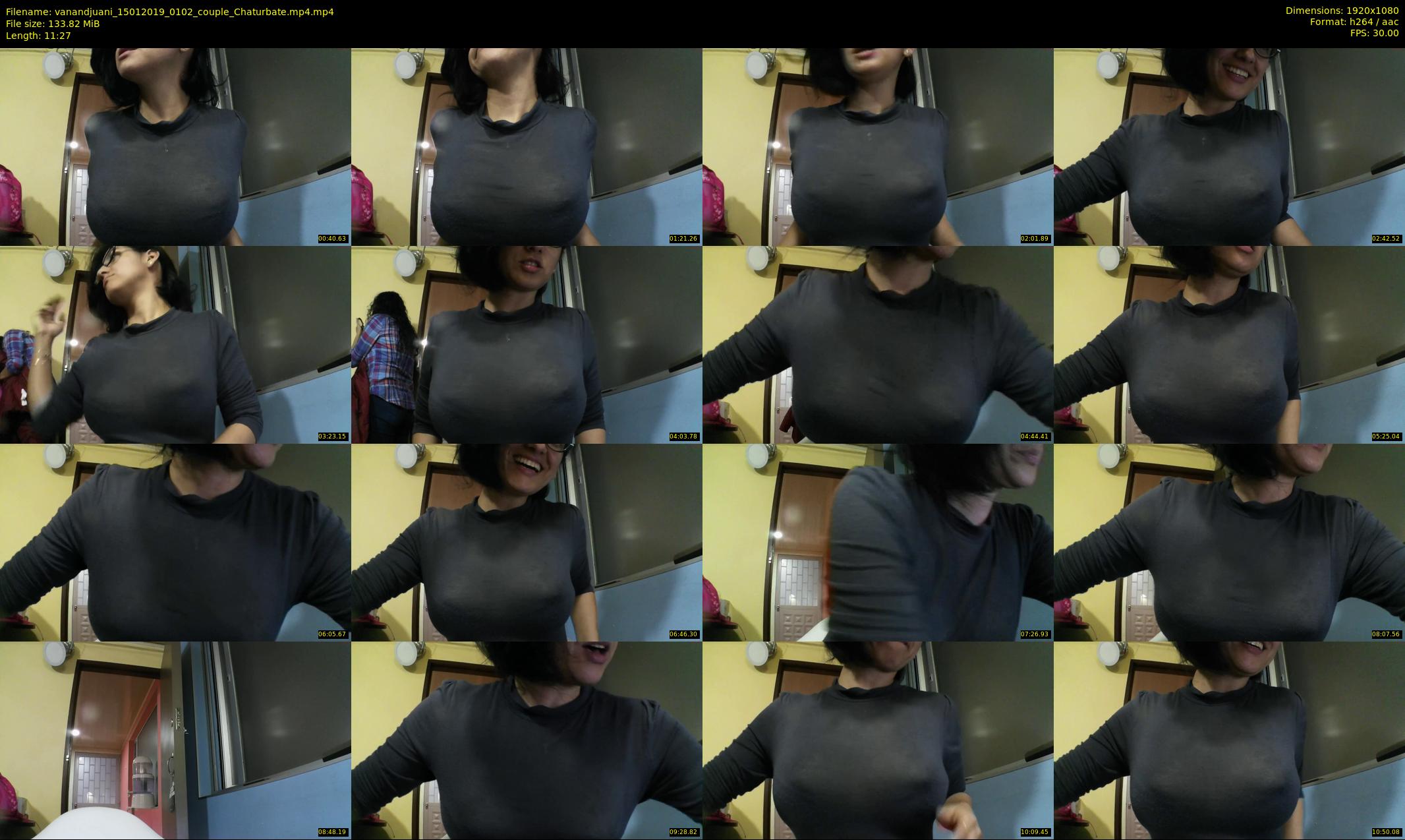 vanandjuani — 12 minute Chaturbate female cam show recording, 1080p, Jan 15, 2019