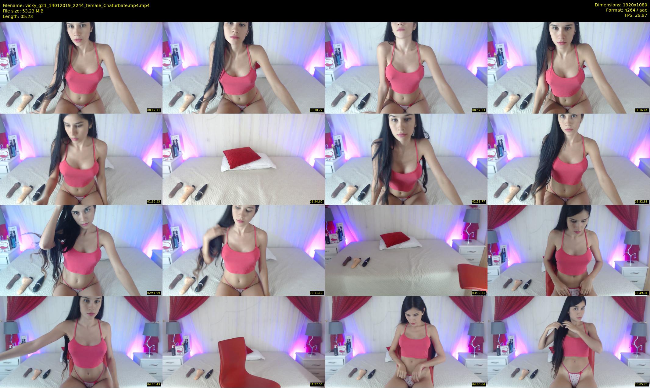 vicky_g21 — 6 minute Chaturbate female cam show recording, 1080p, Jan 14, 2019