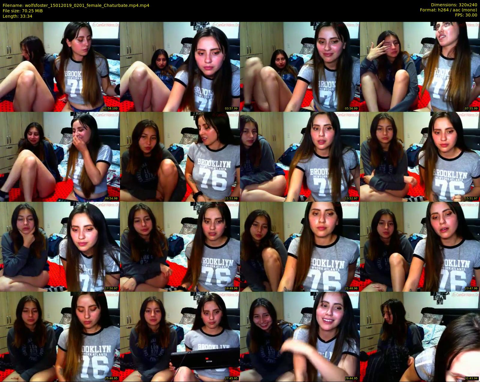wolfsfoster — 34 minute Chaturbate couple cam show recording, SD, Jan 15, 2019
