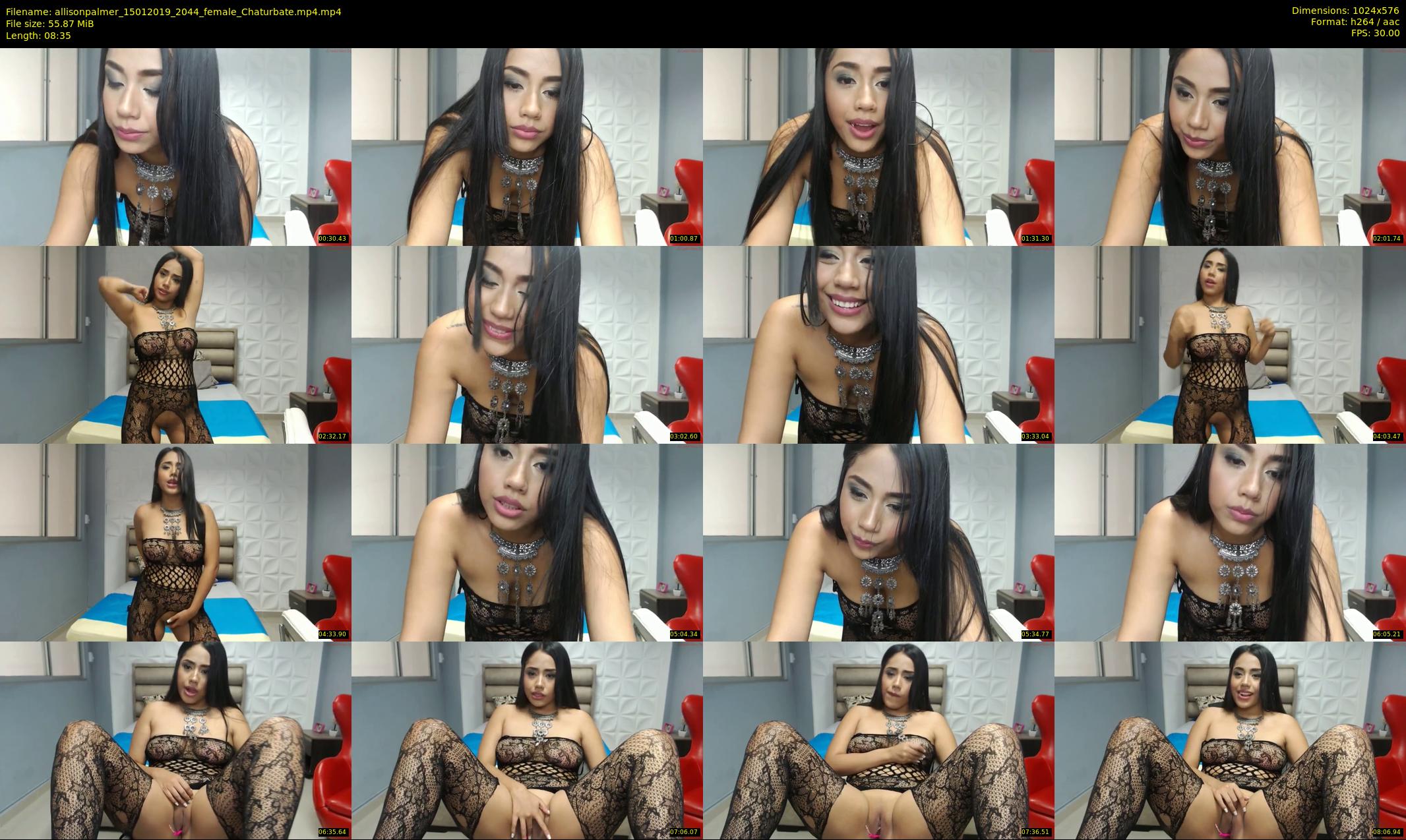 allisonpalmer — 9 minute Chaturbate female cam show recording, 480p, Jan 15, 2019