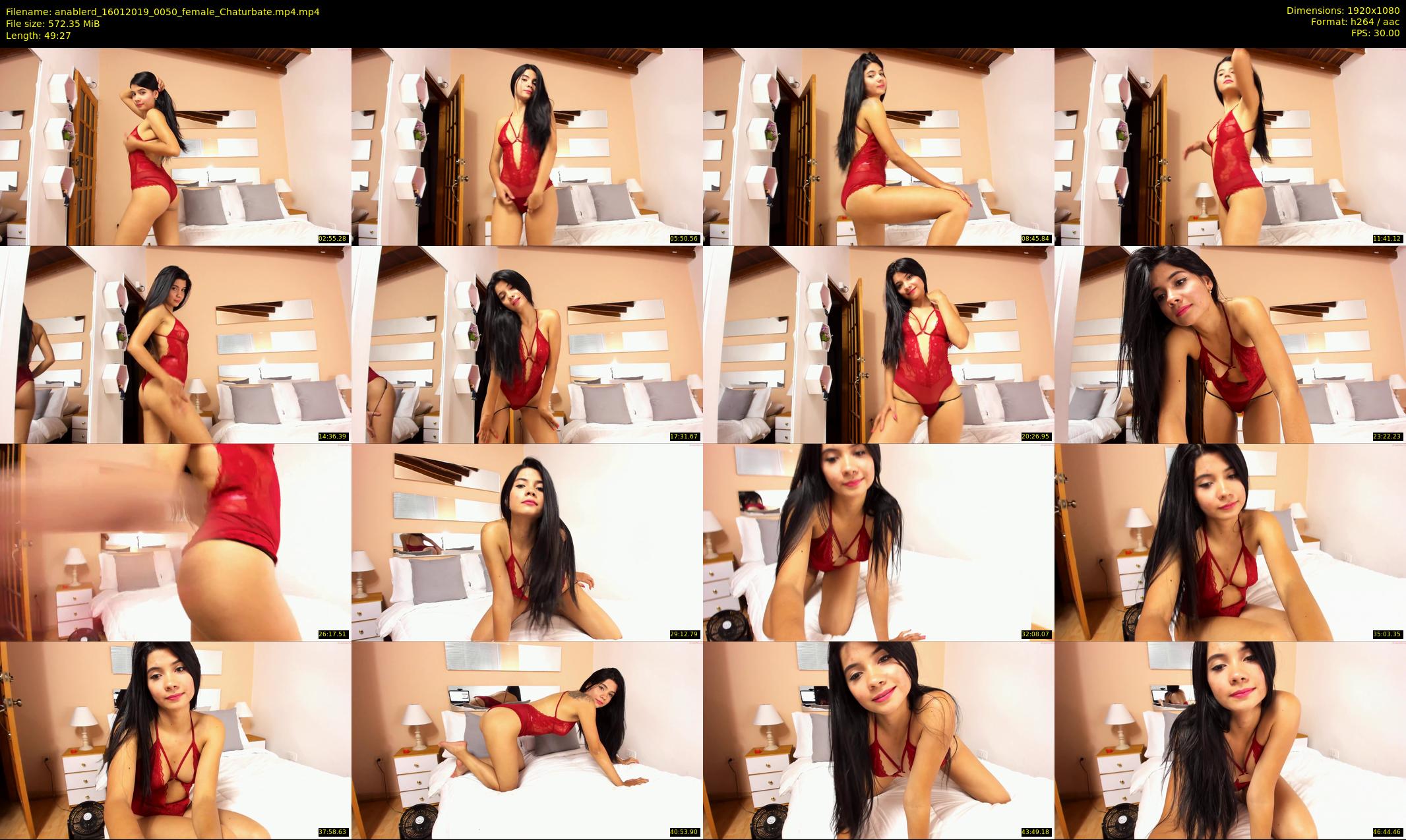 anablerd — 50 minute Chaturbate female cam show recording, 1080p, Jan 16, 2019