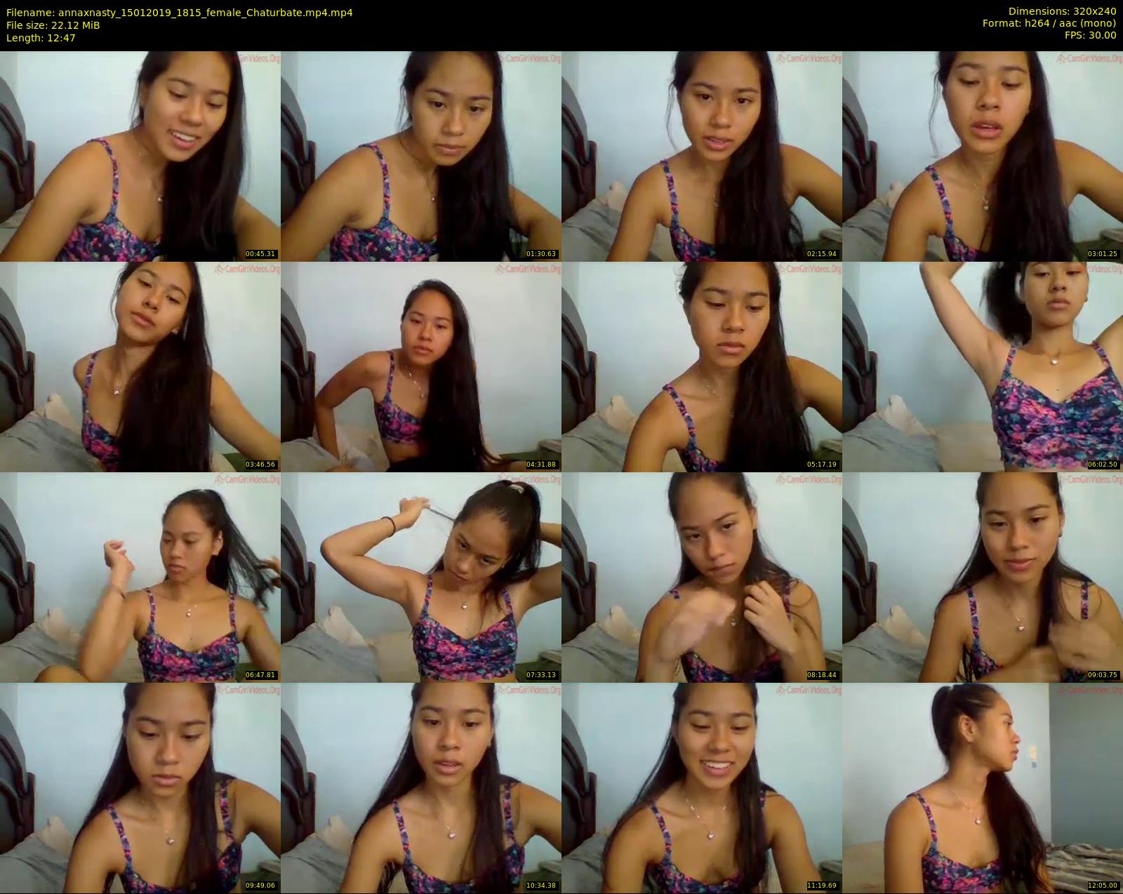 annaxnasty — 13 minute Chaturbate female cam show recording, SD, Jan 15, 2019