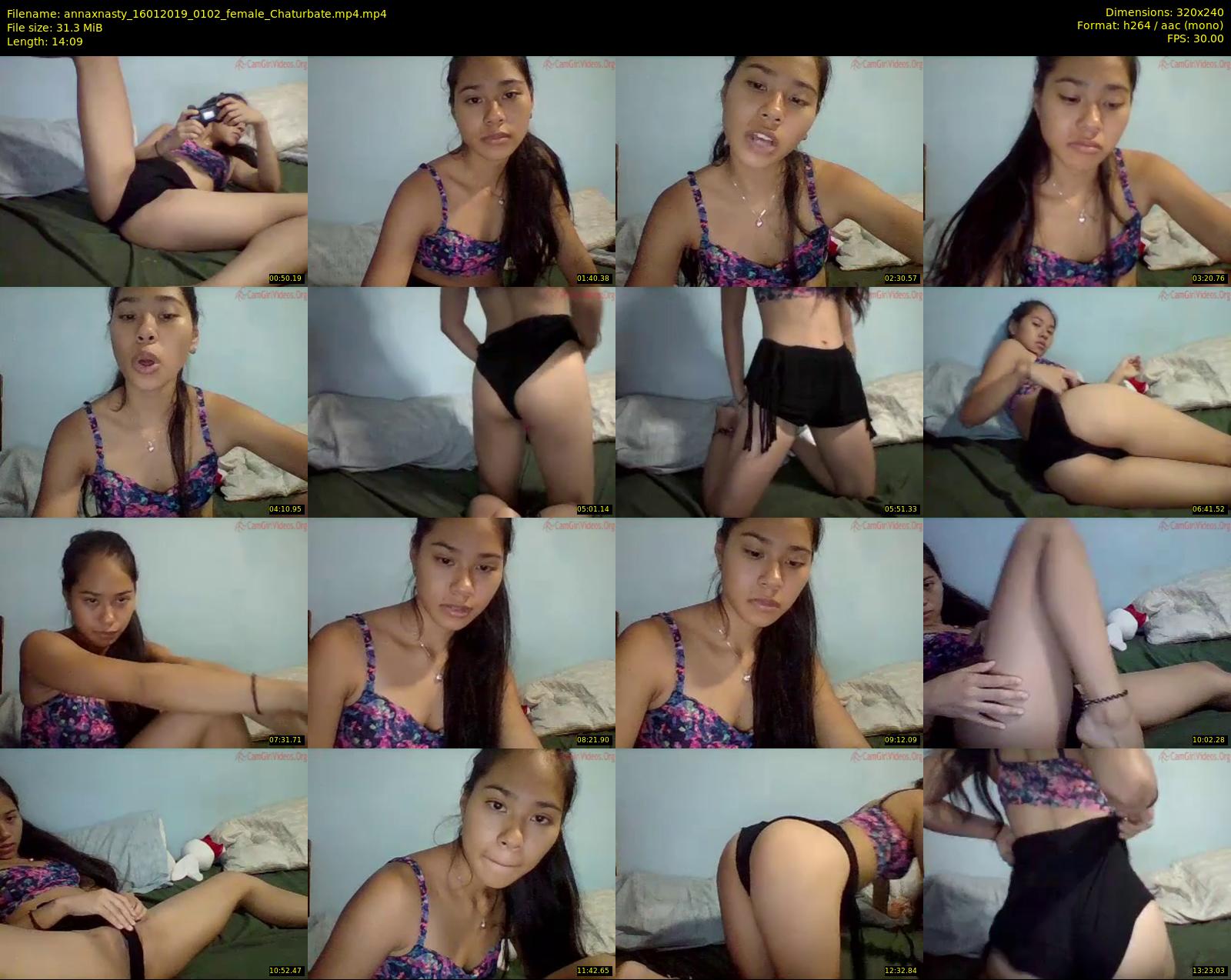 annaxnasty — 15 minute Chaturbate female cam show recording, SD, Jan 16, 2019