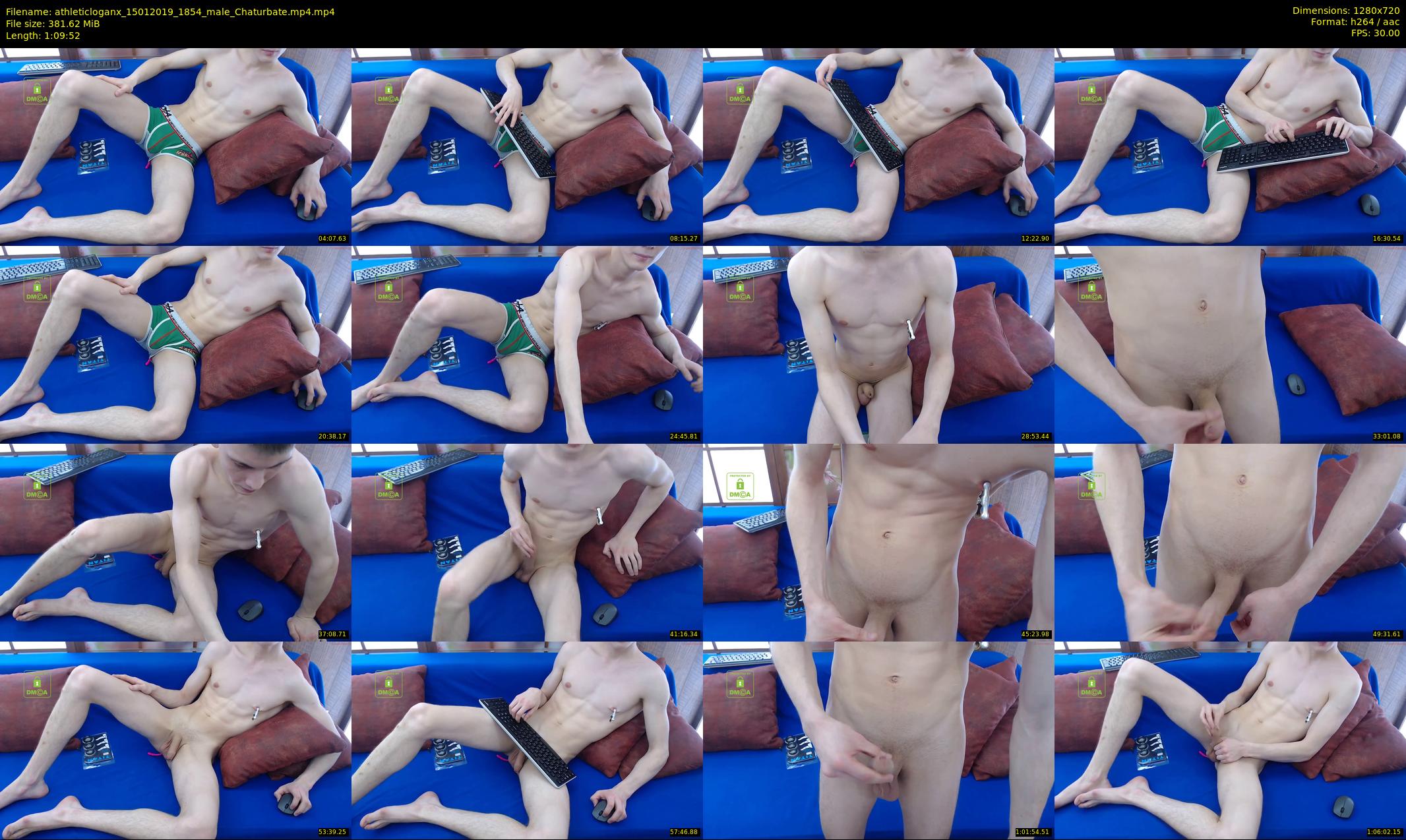 athleticloganx — 70 minute Chaturbate male cam show recording, 720p, Jan 15, 2019