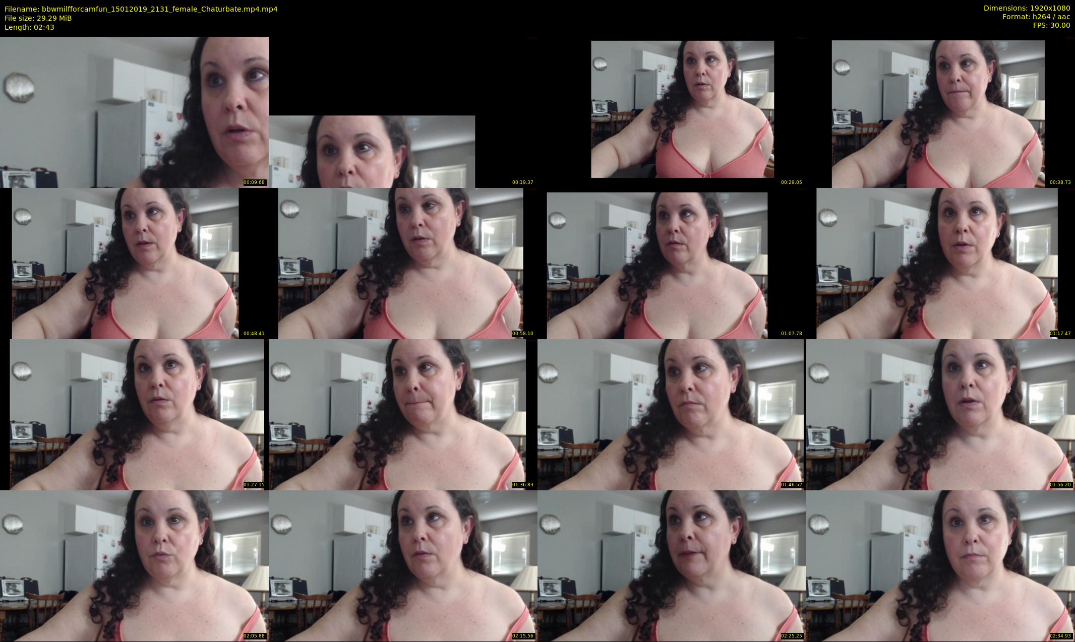 bbwmilfforcamfun — 3 minute Chaturbate female cam show recording, 1080p, Jan 15, 2019