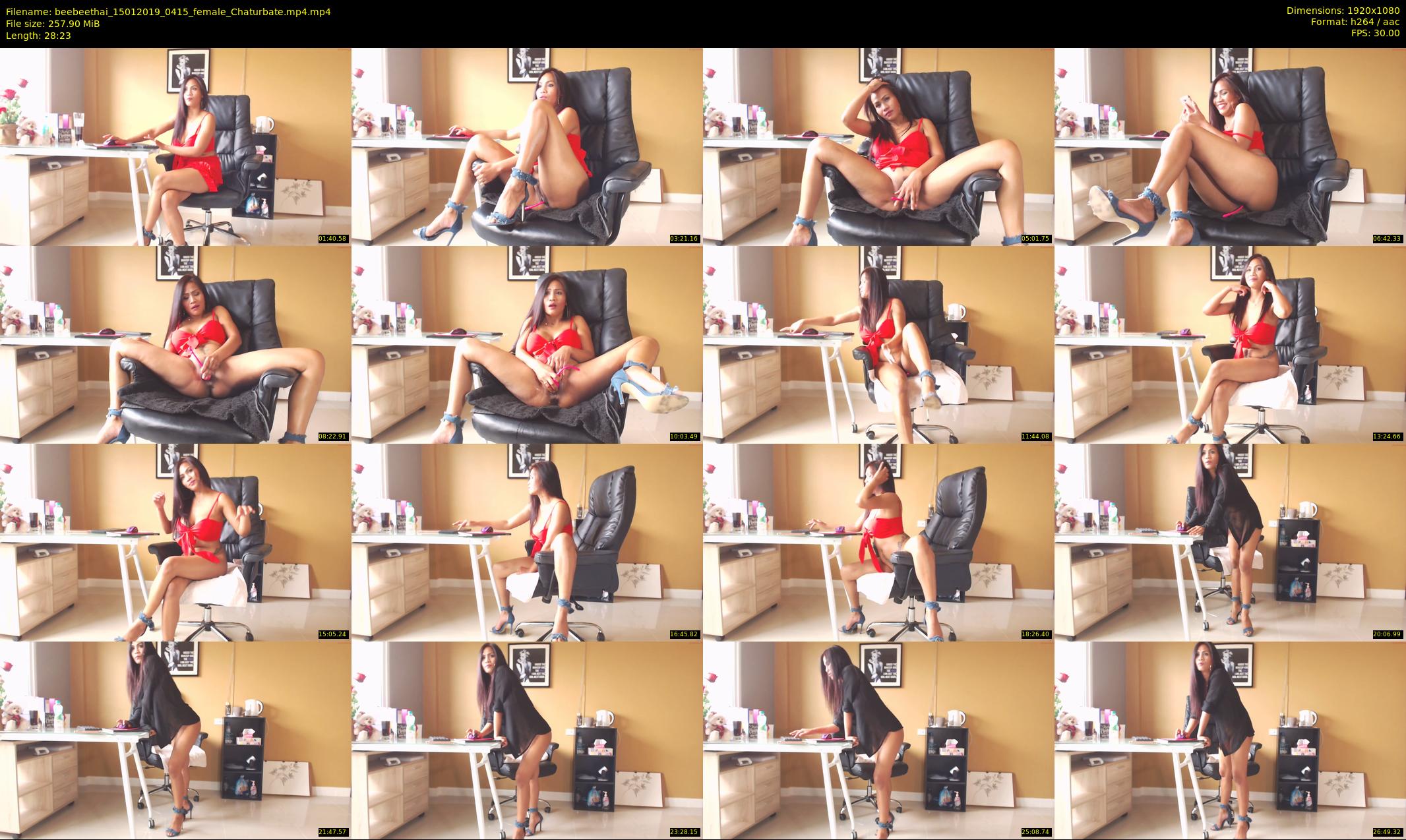 beebeethai — 29 minute Chaturbate female cam show recording, 1080p, Jan 15, 2019