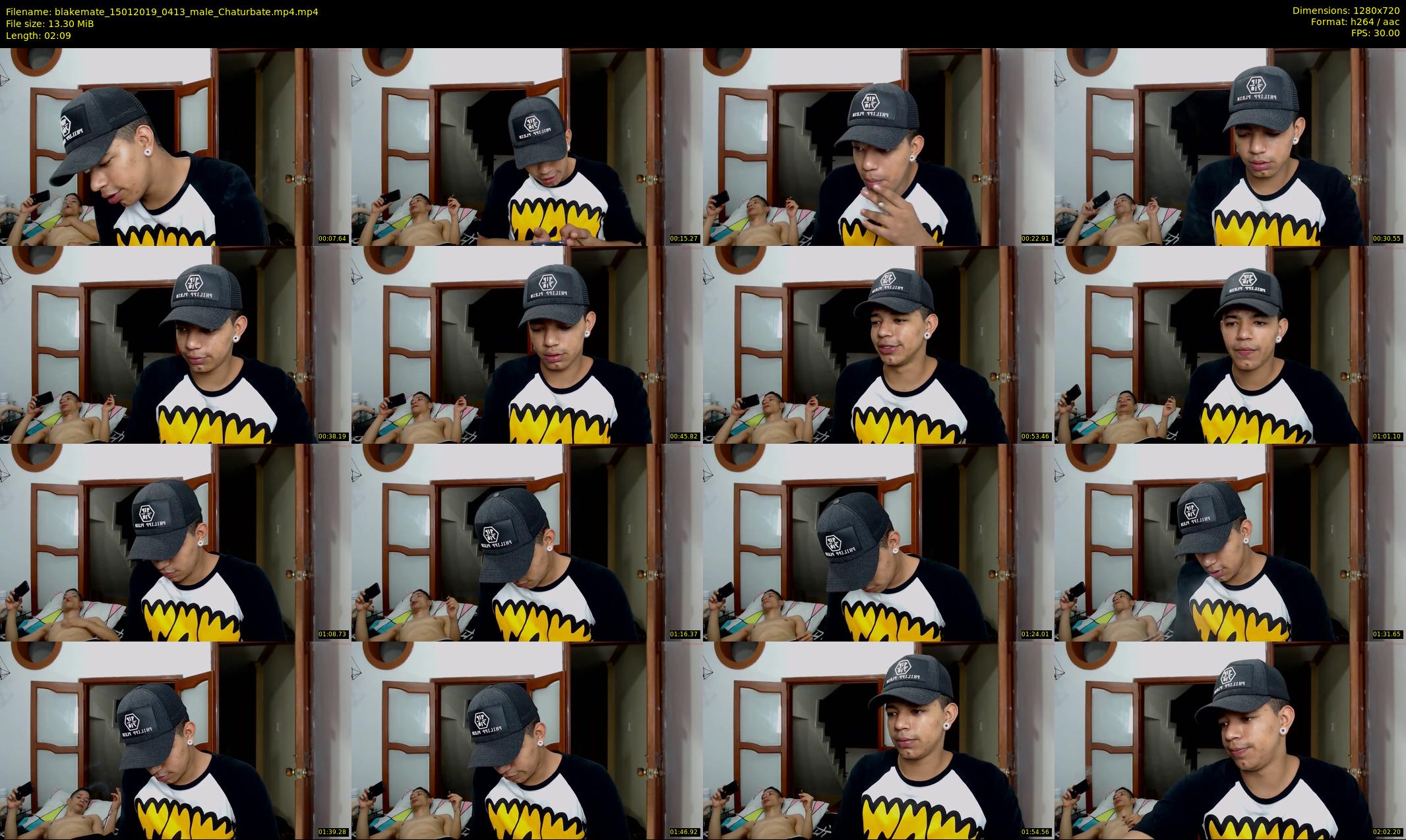 blakemate — 3 minute Chaturbate male cam show recording, 720p, Jan 15, 2019