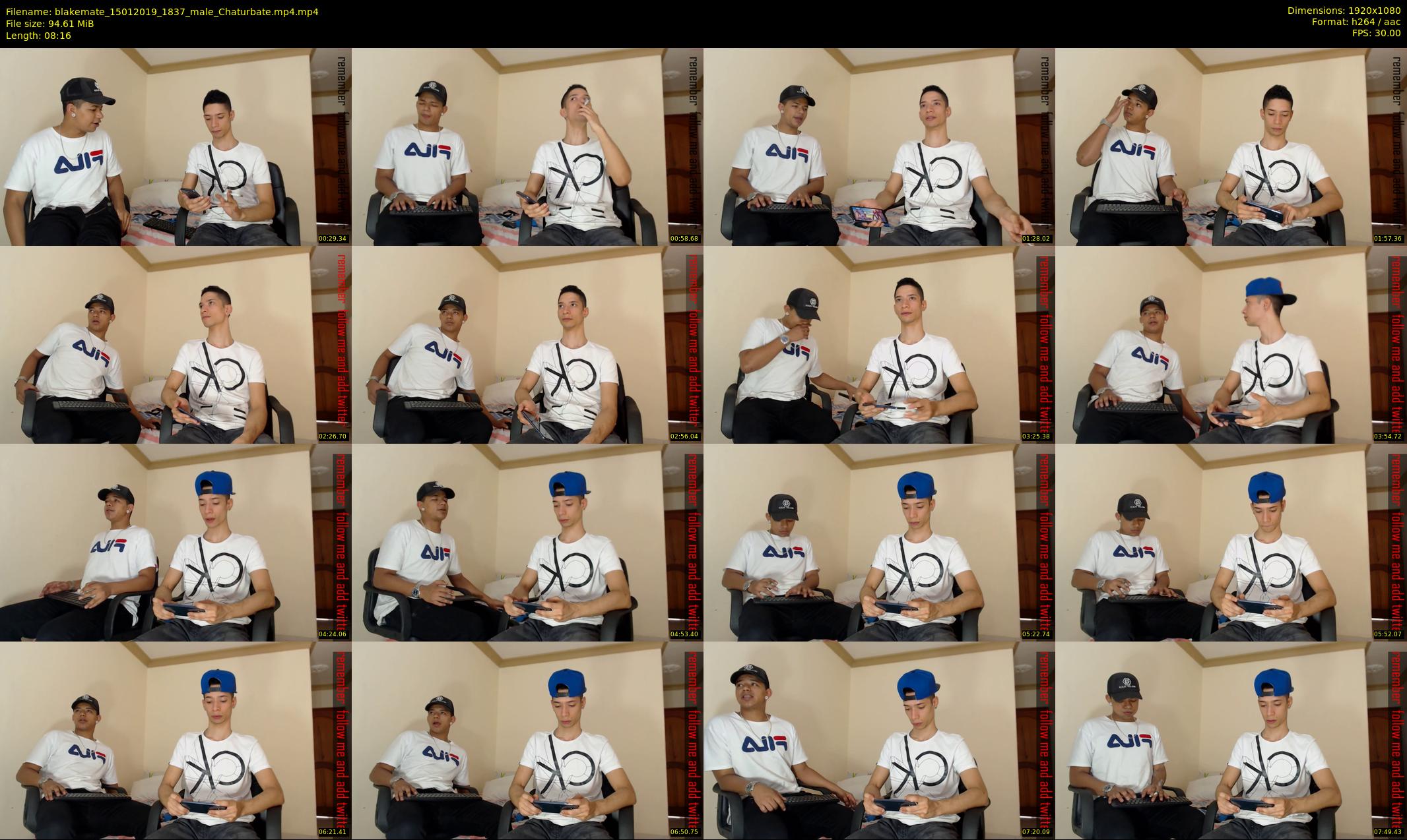 blakemate — 9 minute Chaturbate male cam show recording, 1080p, Jan 15, 2019