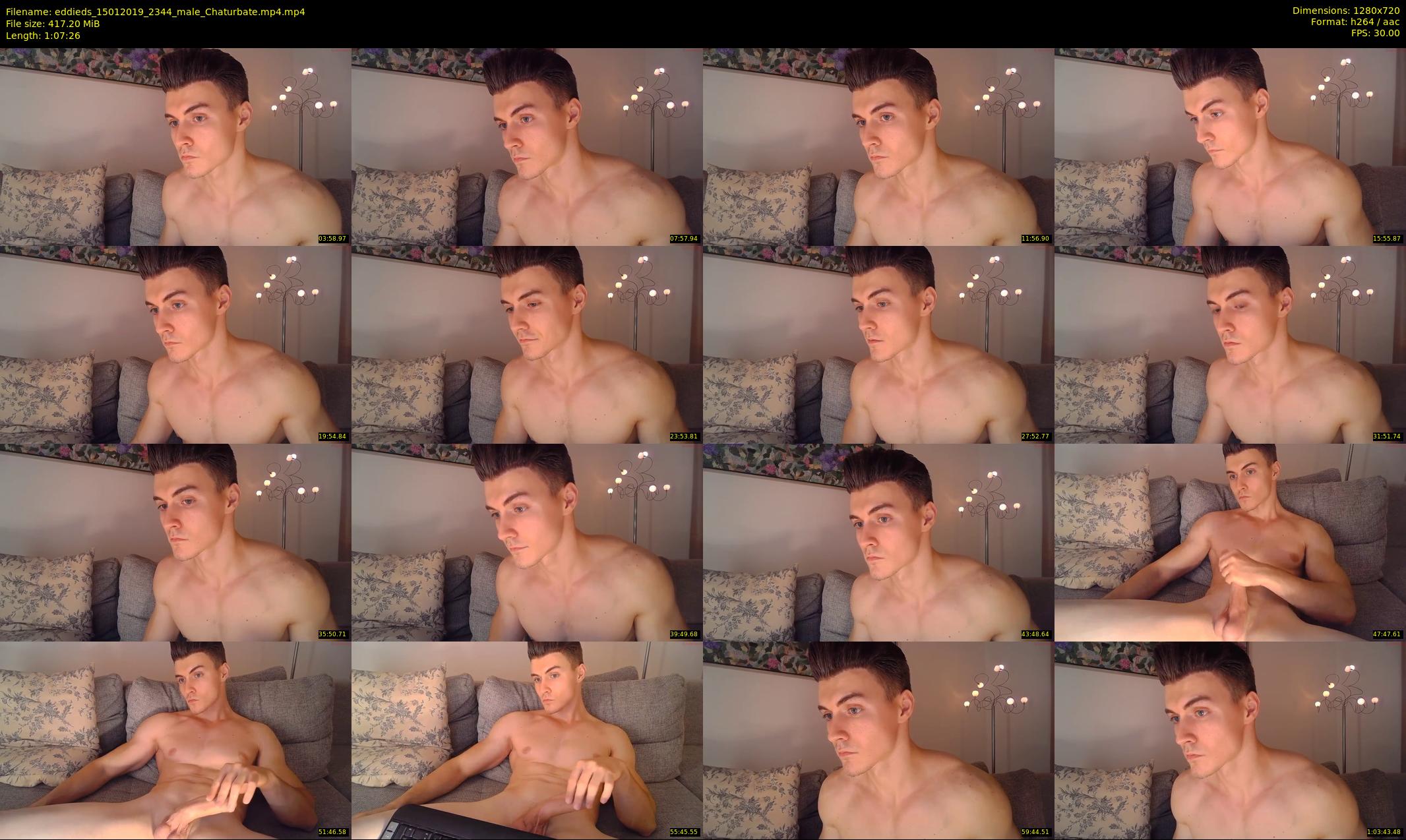eddieds — 68 minute Chaturbate male cam show recording, 720p, Jan 15, 2019