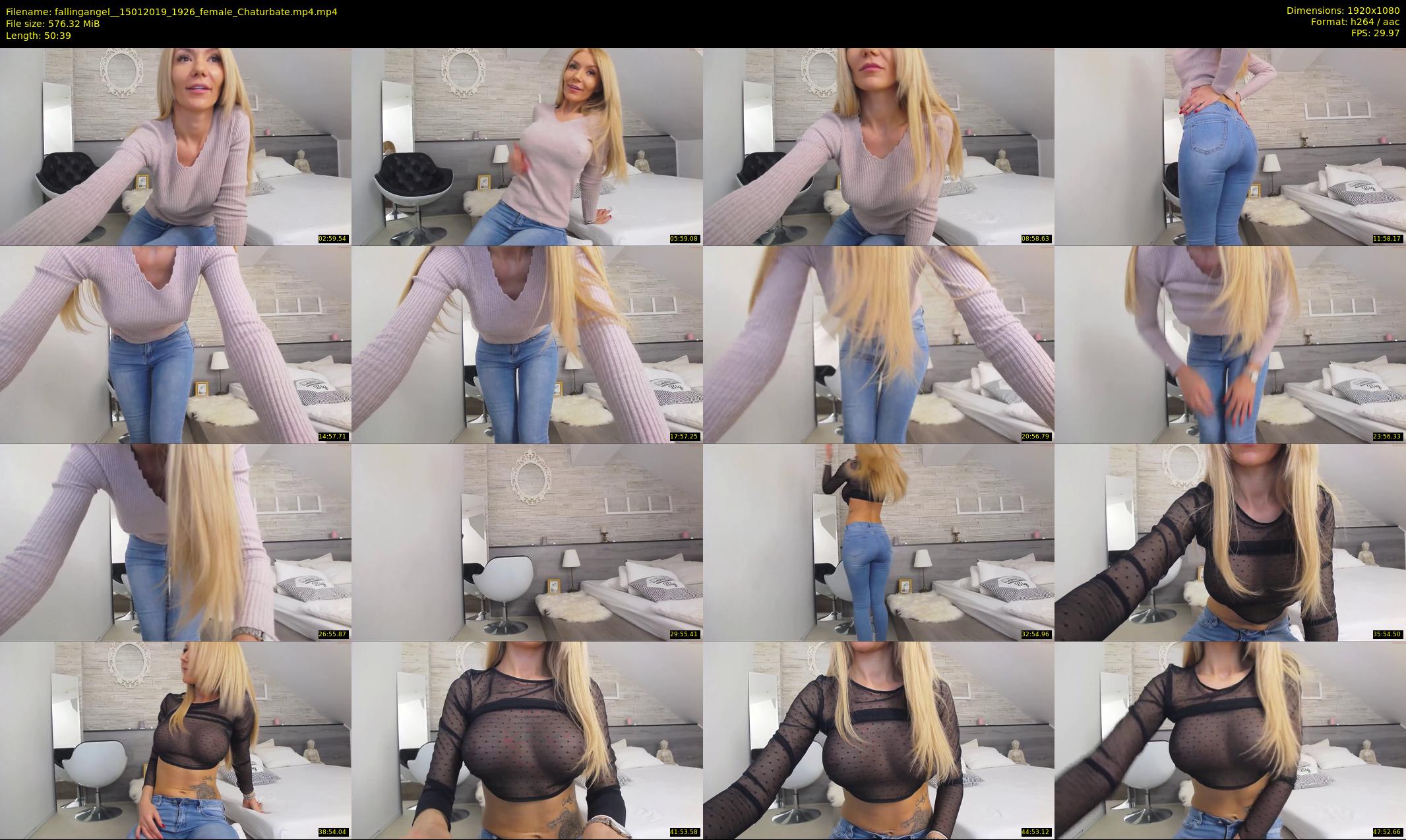 fallingangel_ — 51 minute Chaturbate female cam show recording, 1080p, Jan 15, 2019