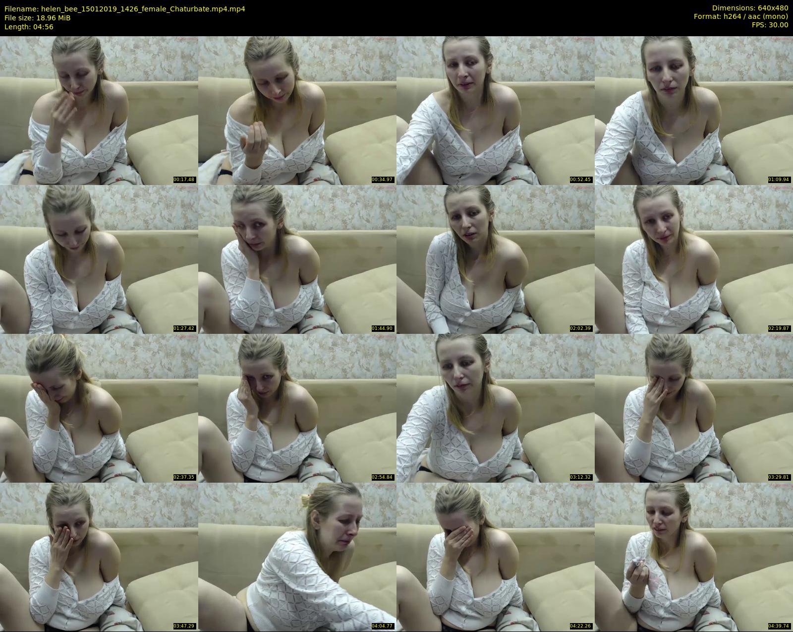 helen_bee — 5 minute Chaturbate female cam show recording, 480p, Jan 15, 2019