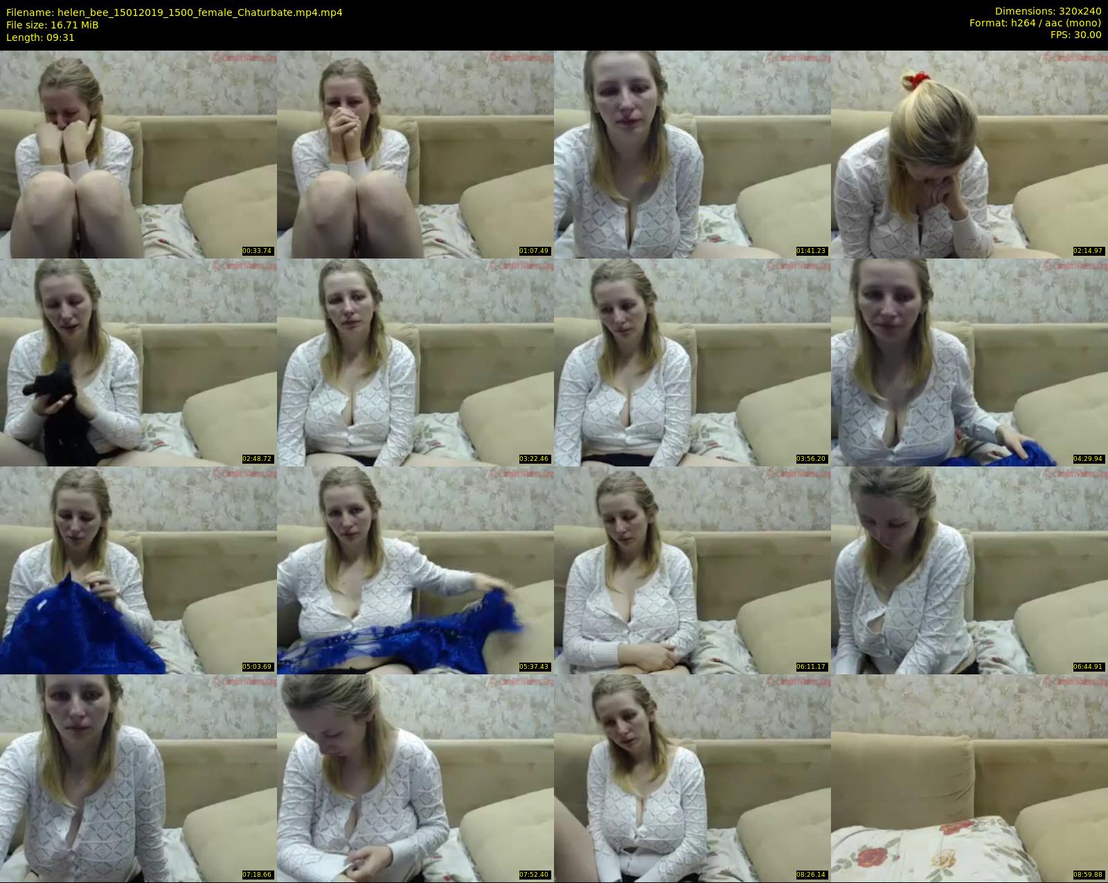 helen_bee — 10 minute Chaturbate female cam show recording, SD, Jan 15, 2019