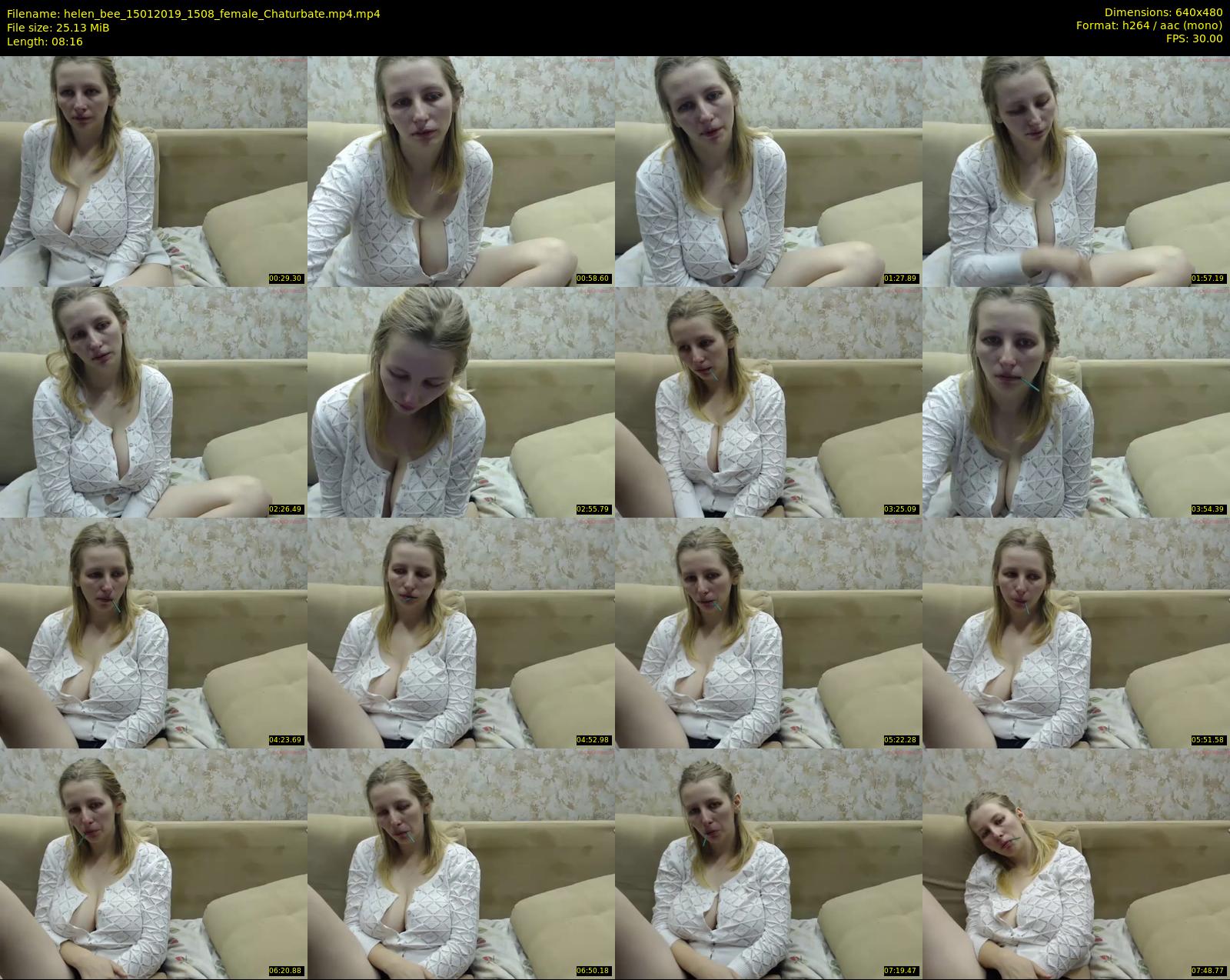 helen_bee — 9 minute Chaturbate female cam show recording, 480p, Jan 15, 2019