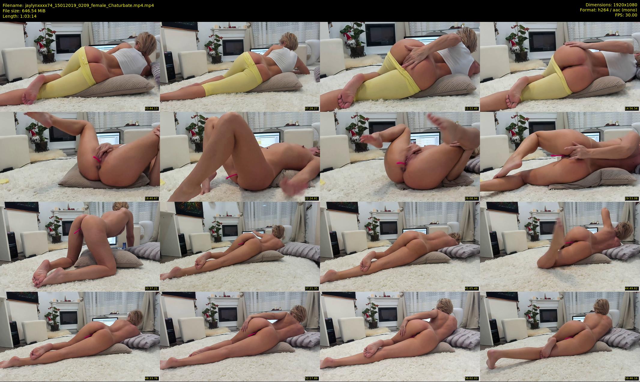 jaylynxxxx74 — 64 minute Chaturbate female cam show recording, 1080p, Jan 15, 2019