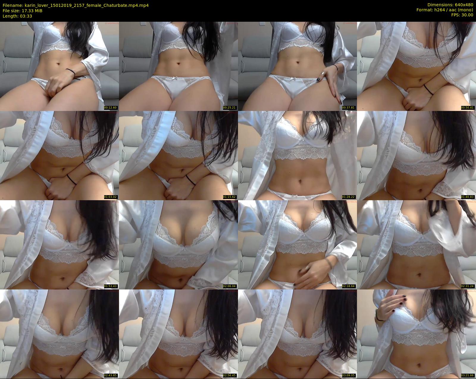karin_lover — 4 minute Chaturbate female cam show recording, 480p, Jan 15, 2019