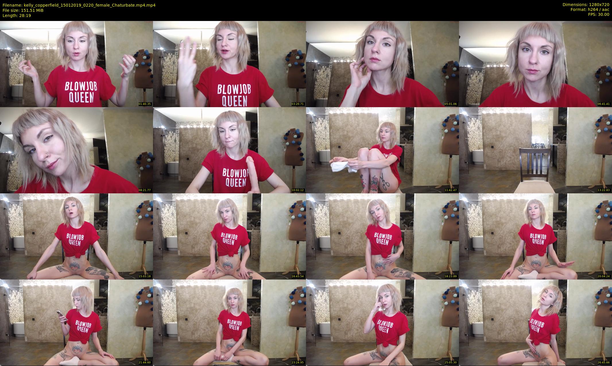 kelly_copperfield — 29 minute Chaturbate female cam show recording, 720p, Jan 15, 2019