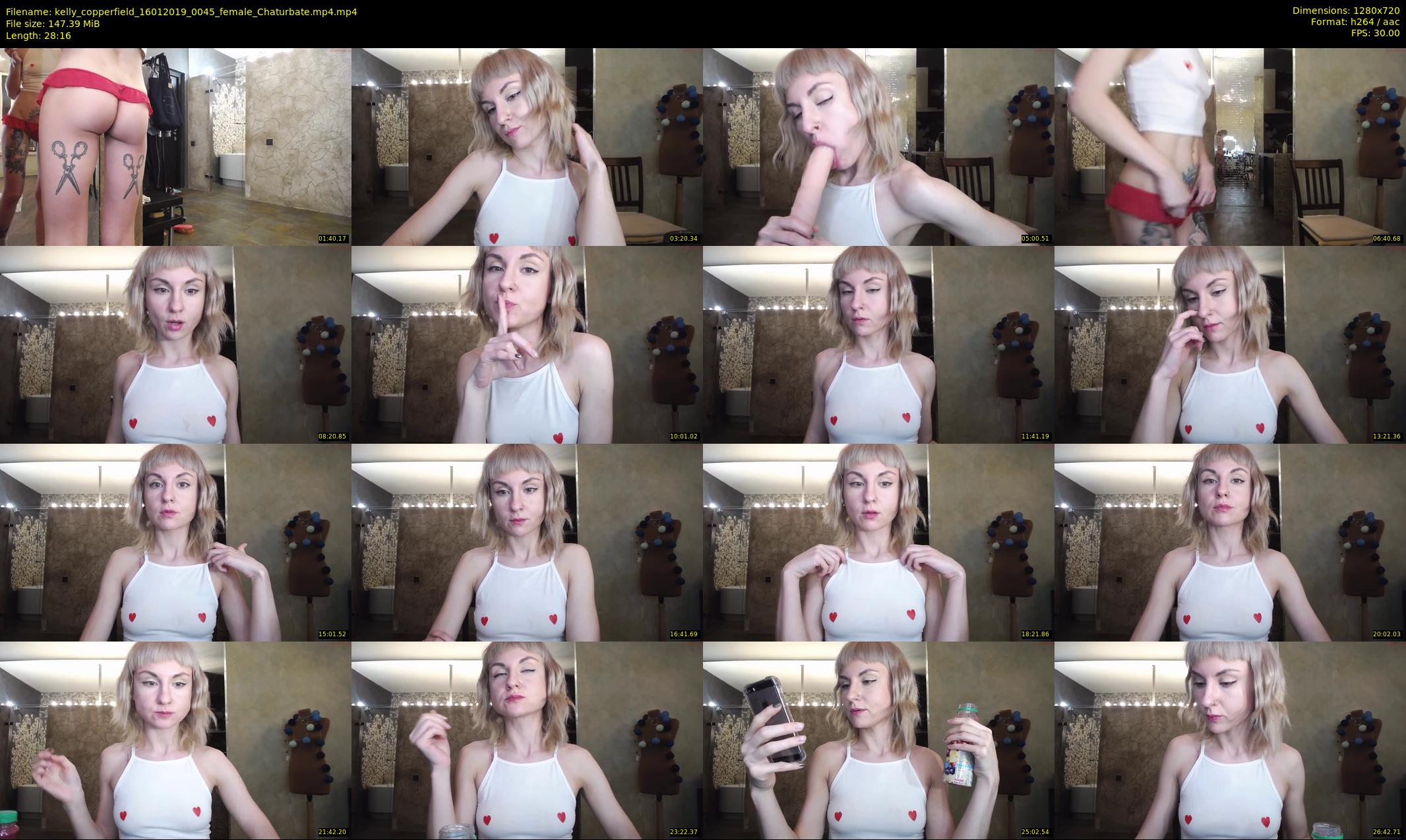 kelly_copperfield — 29 minute Chaturbate female cam show recording, 720p, Jan 16, 2019