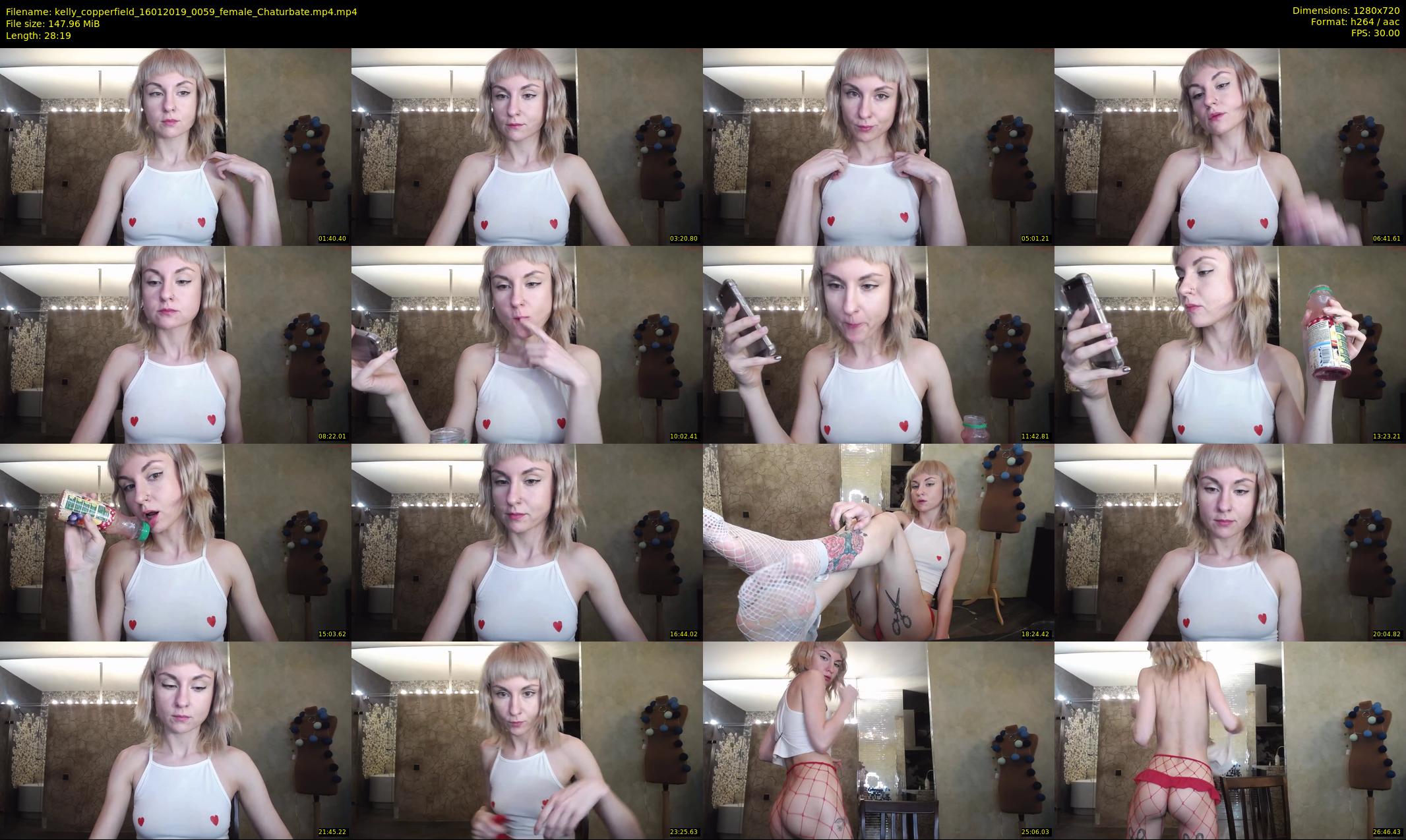 kelly_copperfield — 29 minute Chaturbate female cam show recording, 720p, Jan 16, 2019