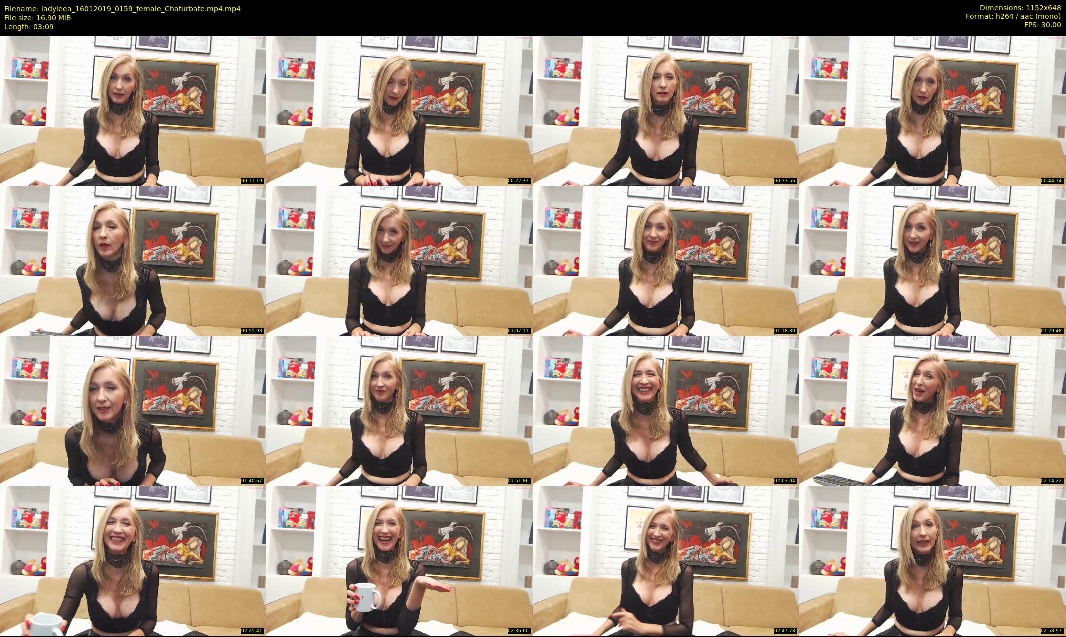 ladyleea — 4 minute Chaturbate female cam show recording, 480p, Jan 16, 2019