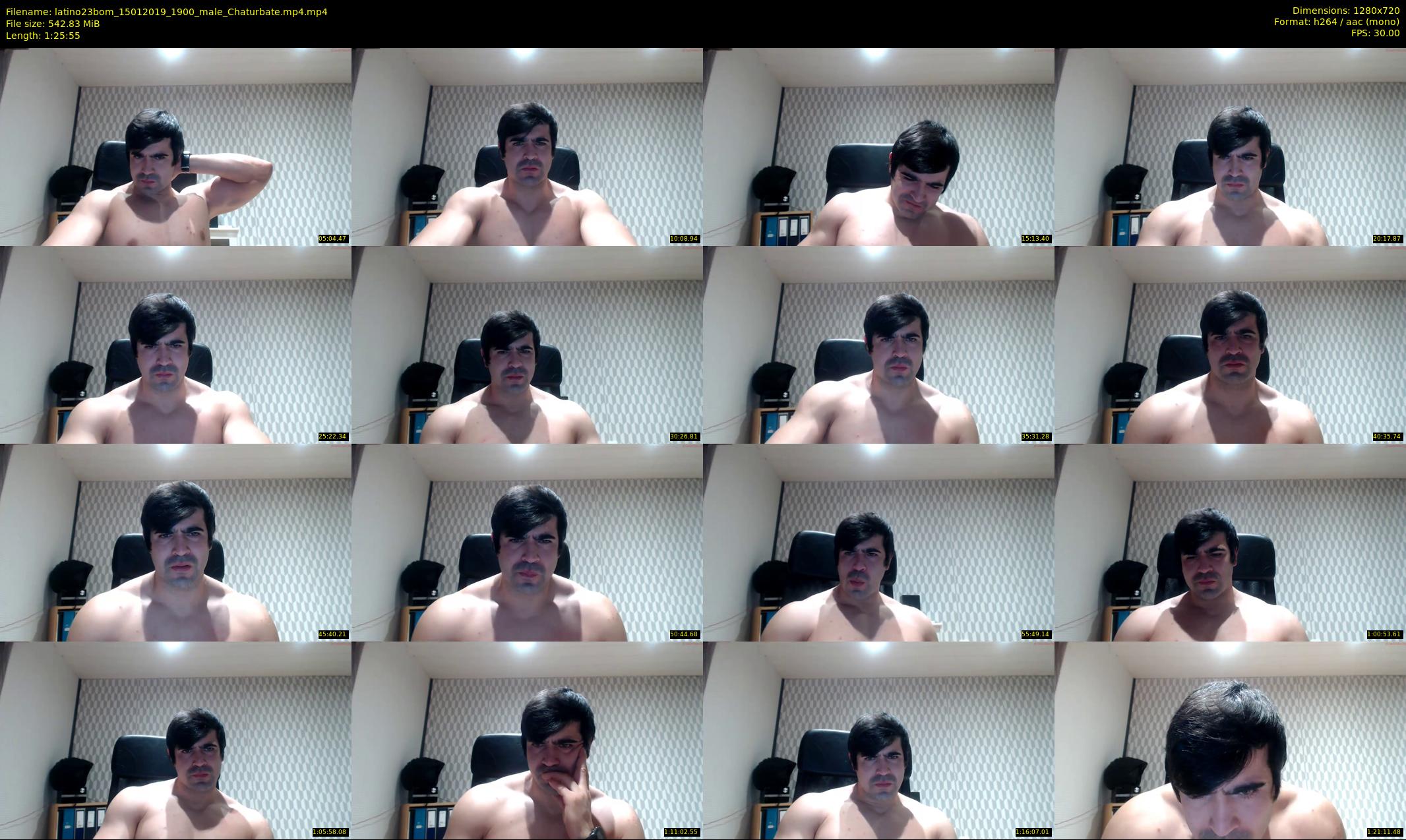latino23bom — 86 minute Chaturbate male cam show recording, 720p, Jan 15, 2019