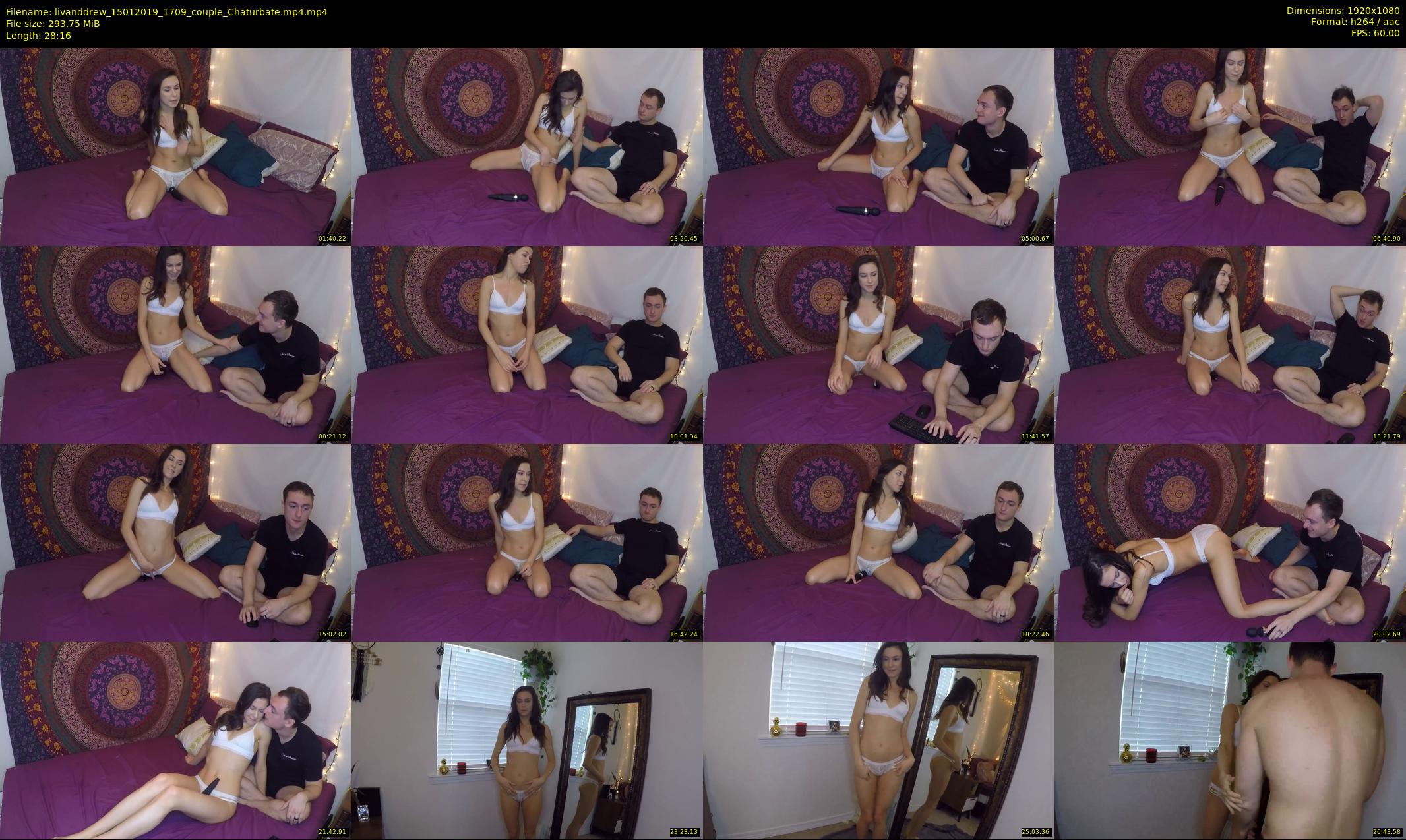 livanddrew — 29 minute Chaturbate couple cam show recording, 1080p, Jan 15, 2019