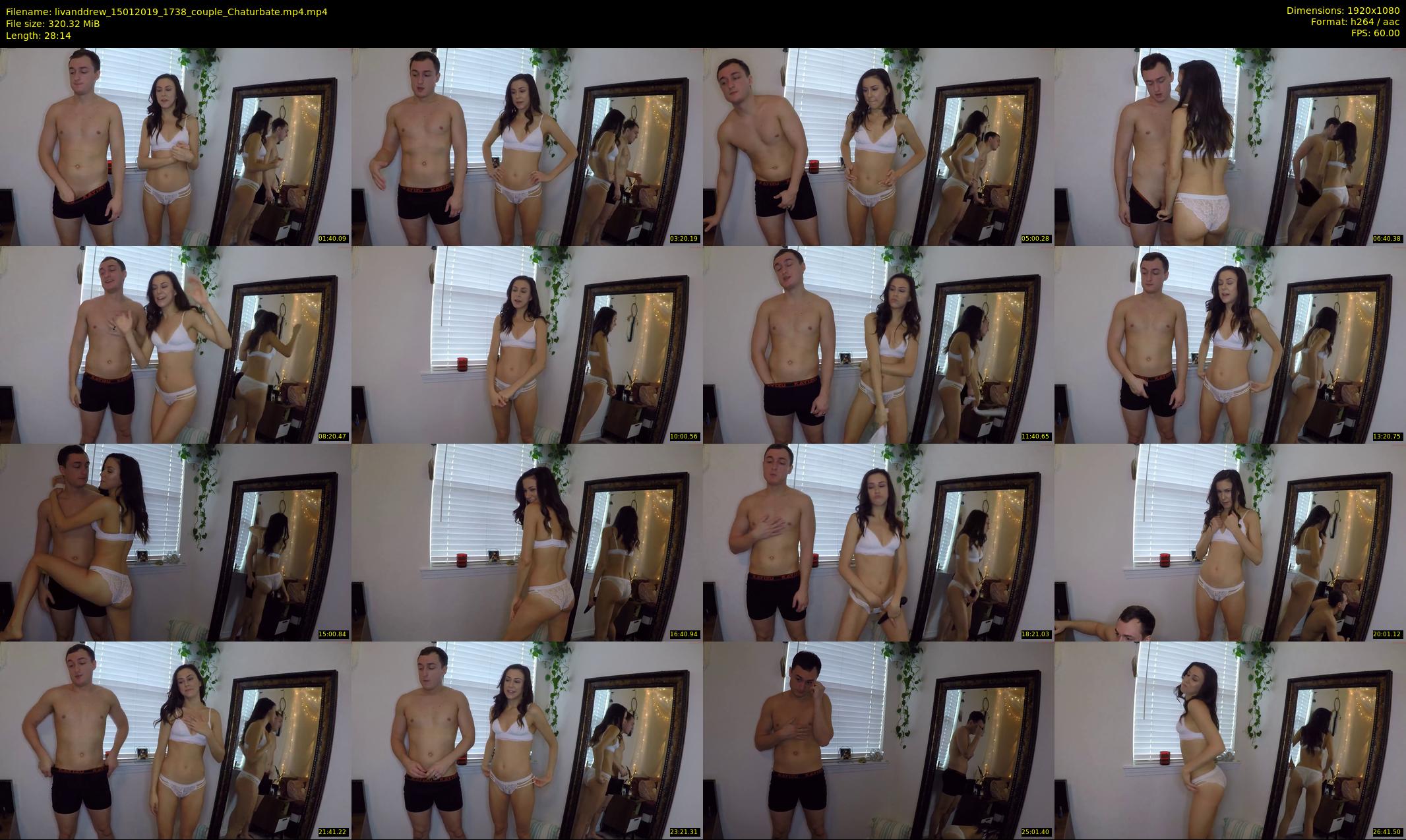 livanddrew — 29 minute Chaturbate couple cam show recording, 1080p, Jan 15, 2019