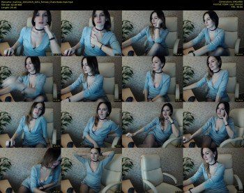 mallinia — 27 minute Chaturbate female cam show recording, 480p, Jan 15, 2019