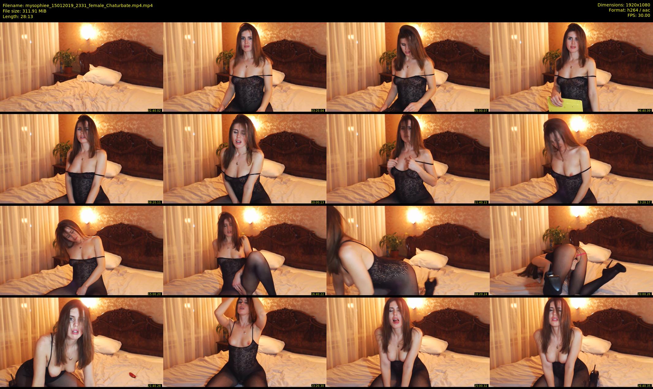 mysophiee — 29 minute Chaturbate female cam show recording, 1080p, Jan 15, 2019