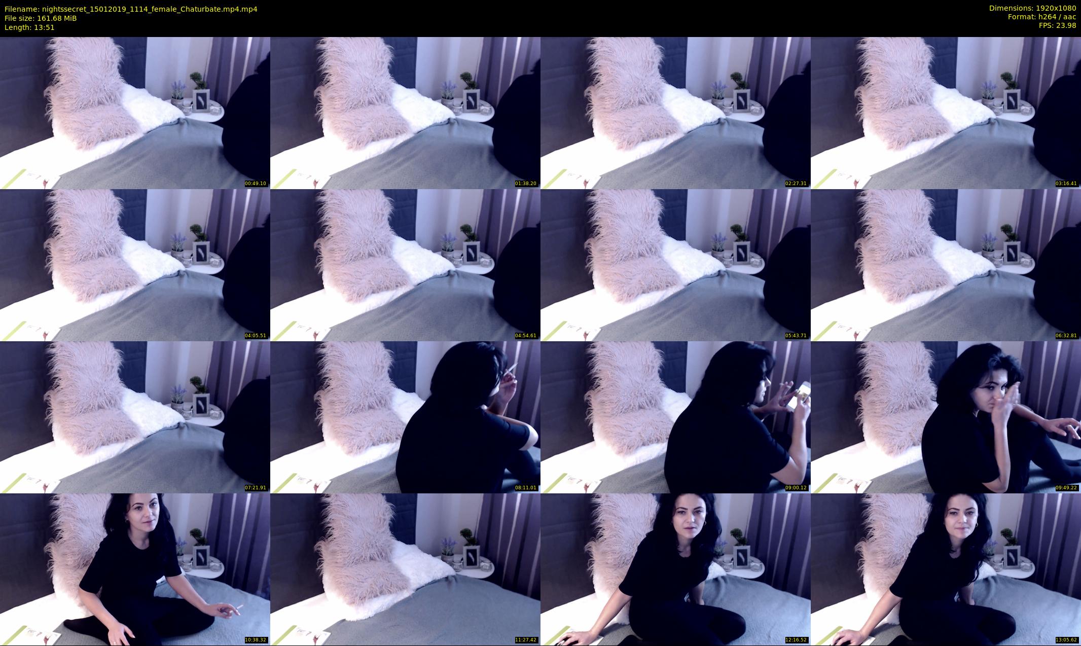 nightssecret — 14 minute Chaturbate female cam show recording, 1080p, Jan 15, 2019