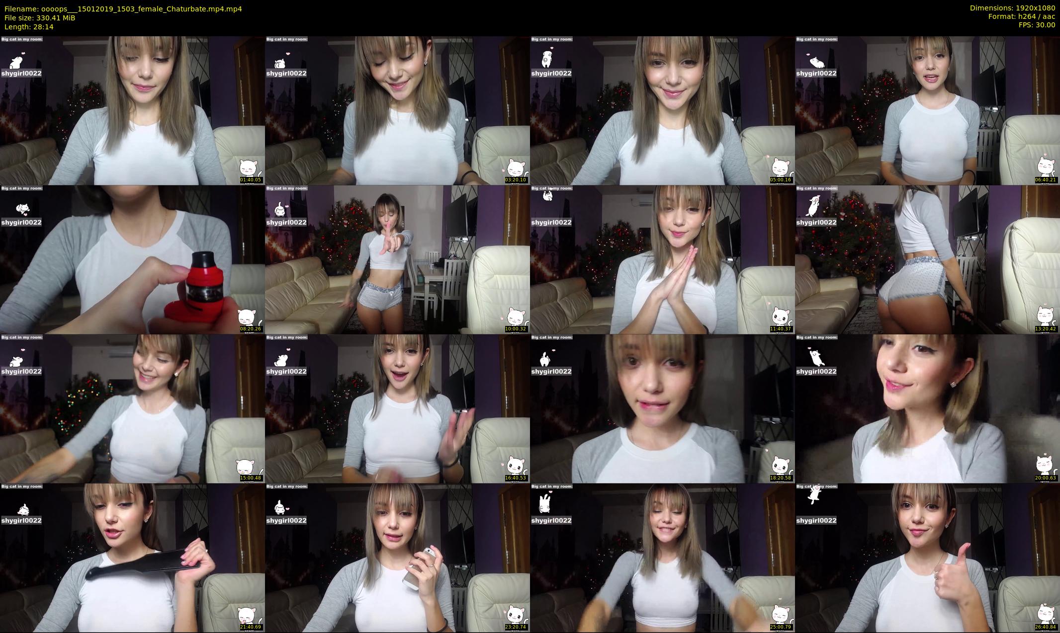 oooops__ — 29 minute Chaturbate female cam show recording, 1080p, Jan 15, 2019