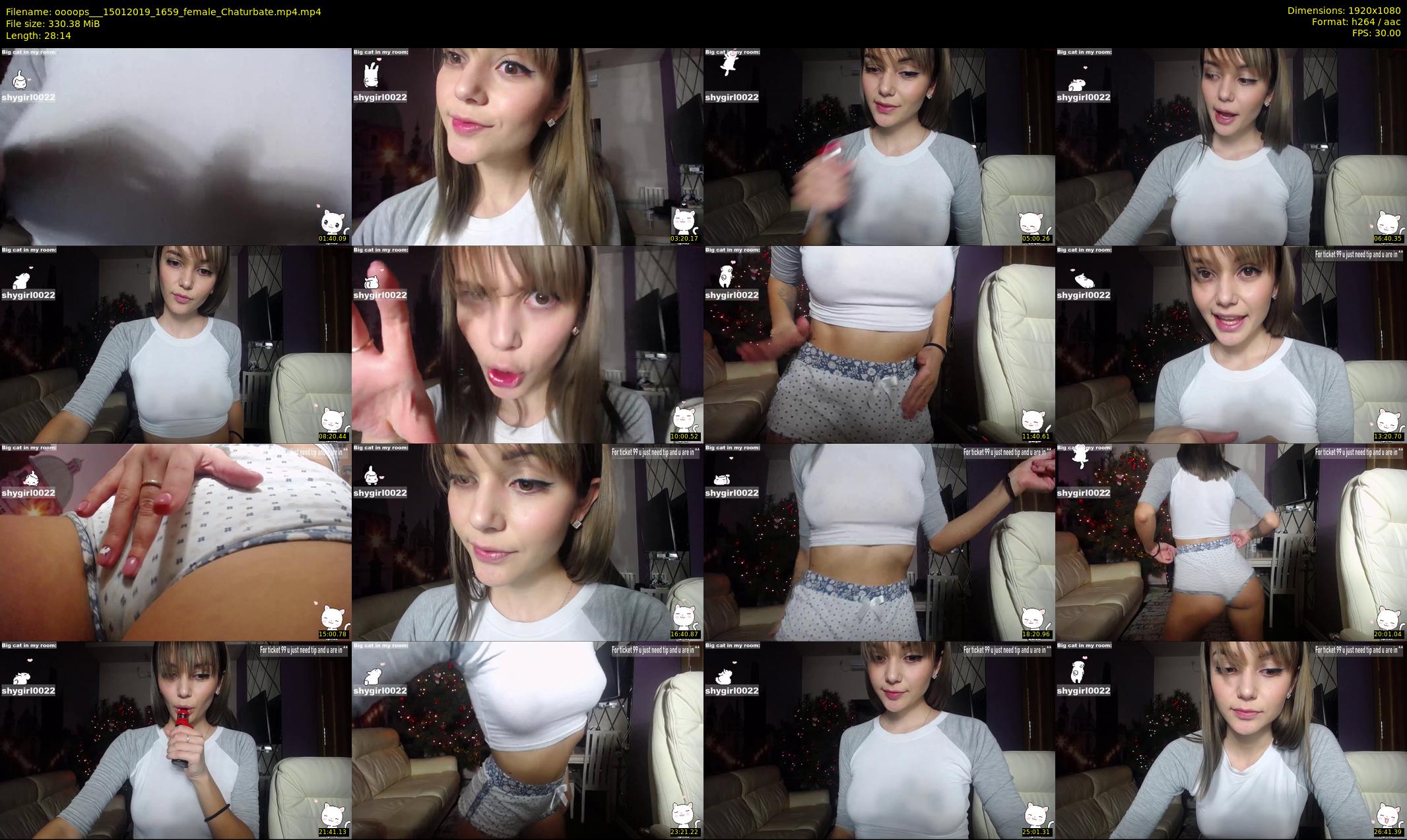 oooops__ — 29 minute Chaturbate female cam show recording, 1080p, Jan 15, 2019
