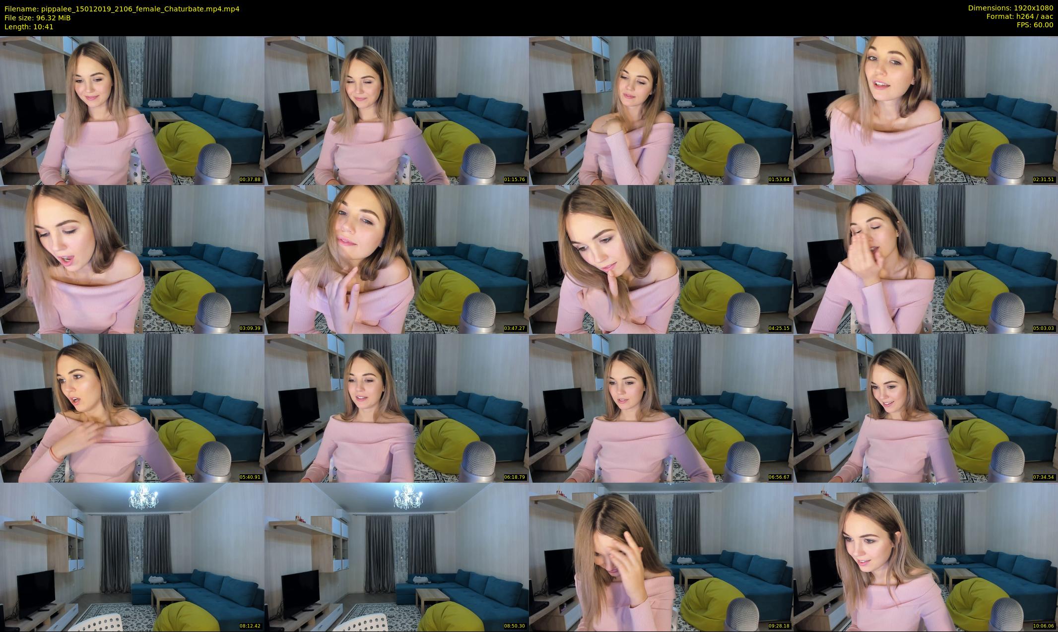 pippalee — 11 minute Chaturbate female cam show recording, 1080p, Jan 15, 2019