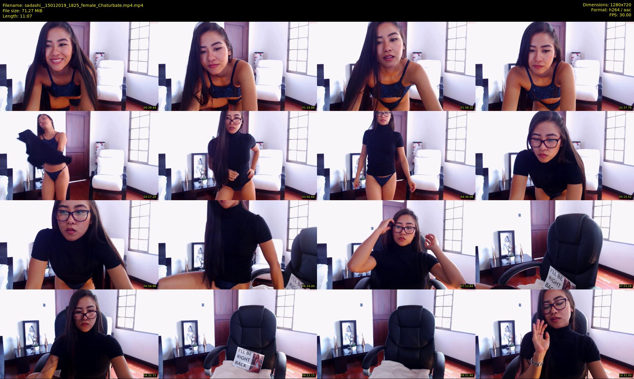 sadashi_ — 12 minute Chaturbate female cam show recording, 720p, Jan 15, 2019