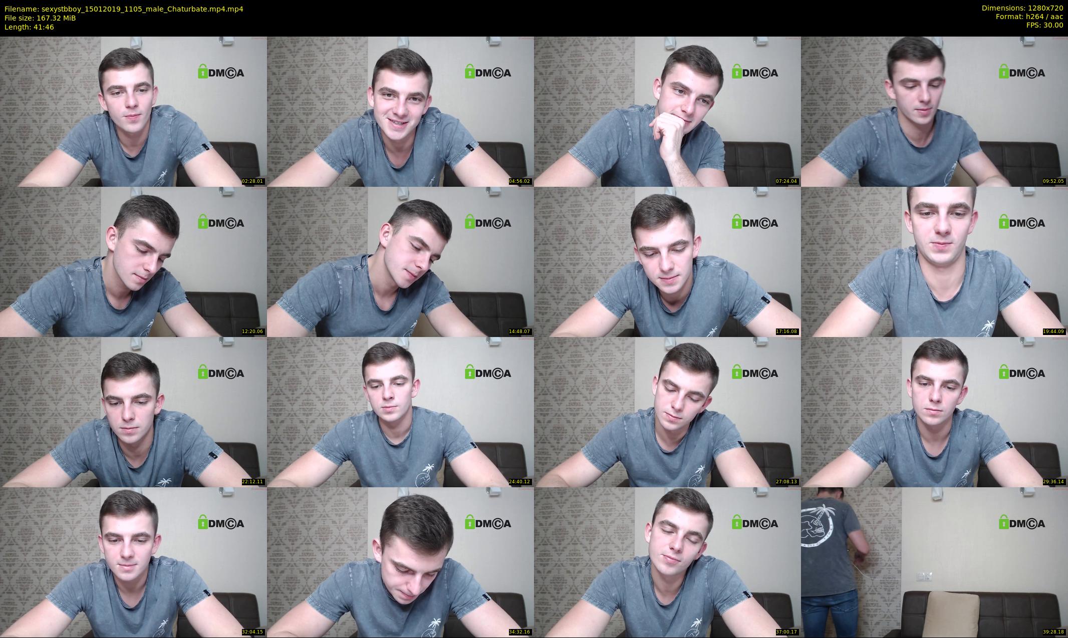 sexystbboy — 42 minute Chaturbate male cam show recording, 720p, Jan 15, 2019
