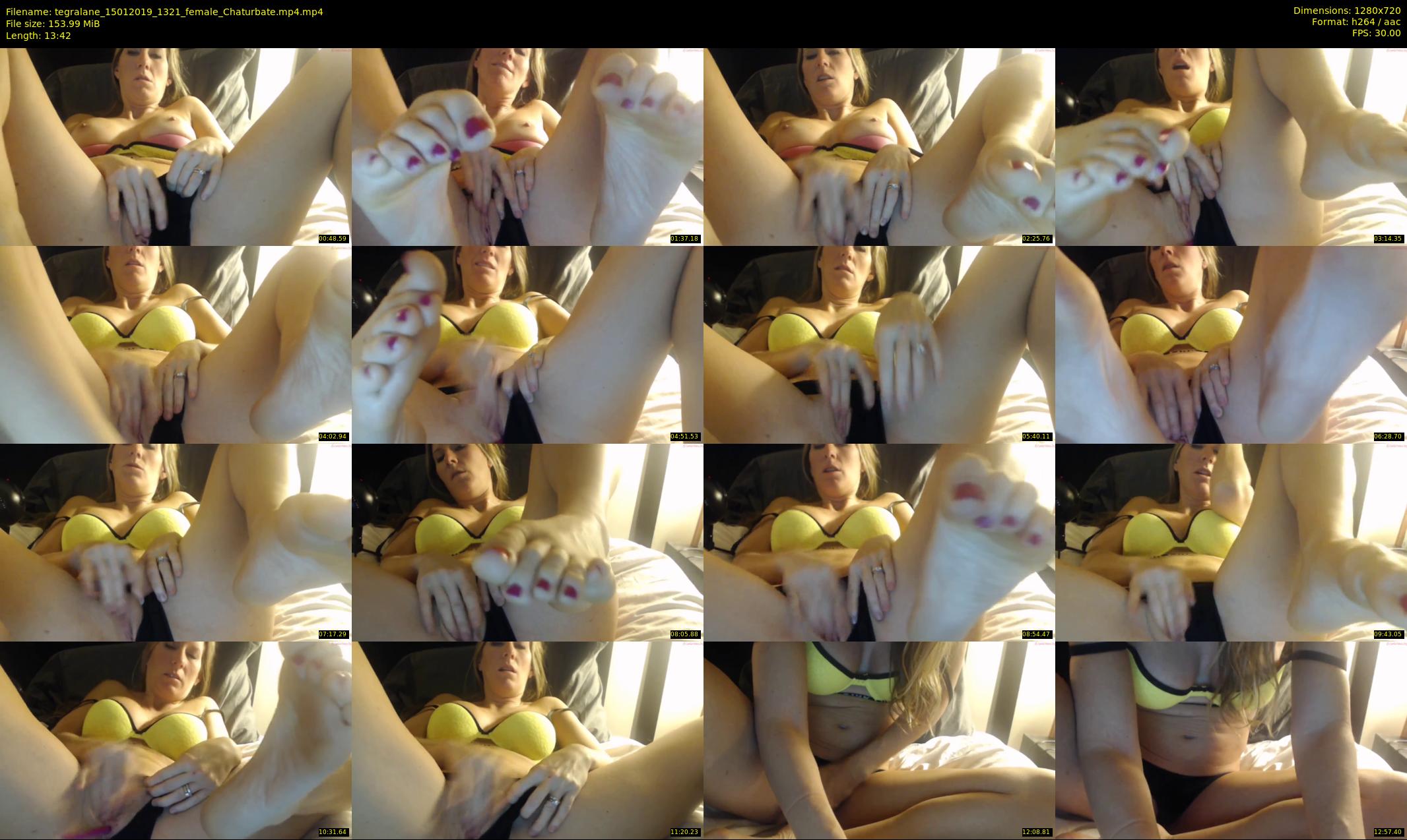 tegralane — 14 minute Chaturbate female cam show recording, 720p, Jan 15, 2019