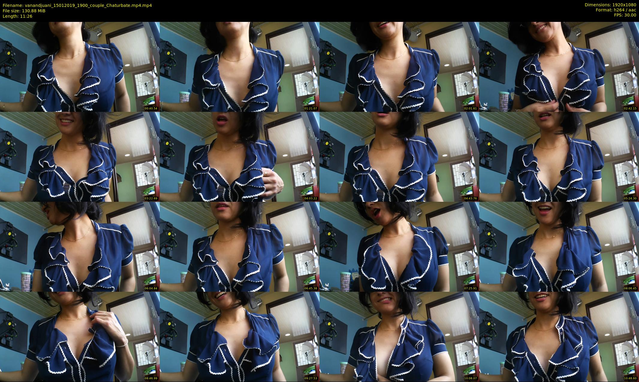 vanandjuani — 12 minute Chaturbate female cam show recording, 1080p, Jan 15, 2019