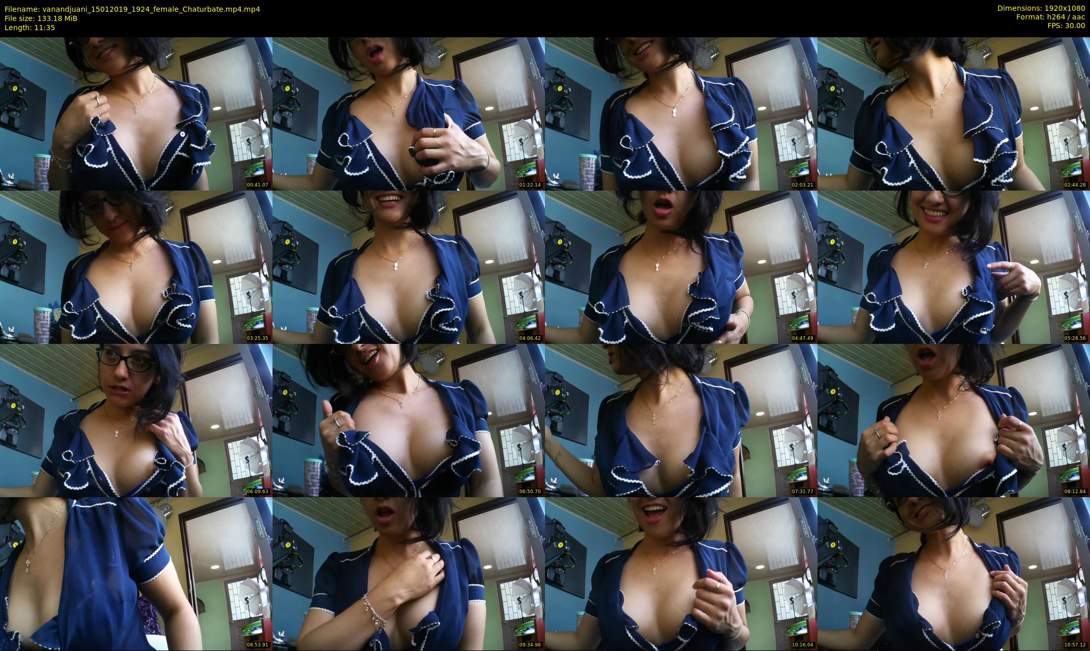 vanandjuani — 12 minute Chaturbate female cam show recording, 1080p, Jan 15, 2019