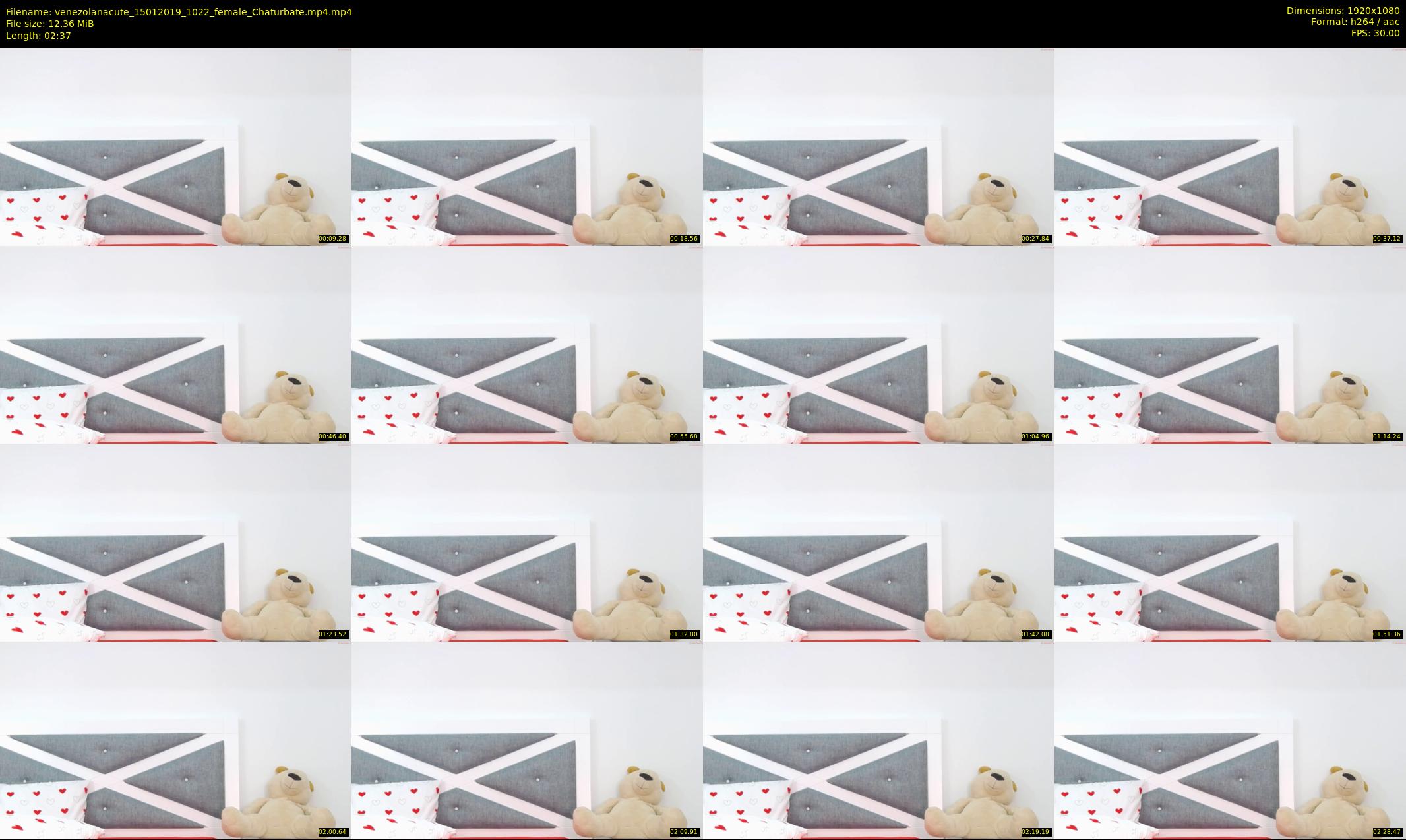 venezolanacute — 3 minute Chaturbate female cam show recording, 1080p, Jan 15, 2019