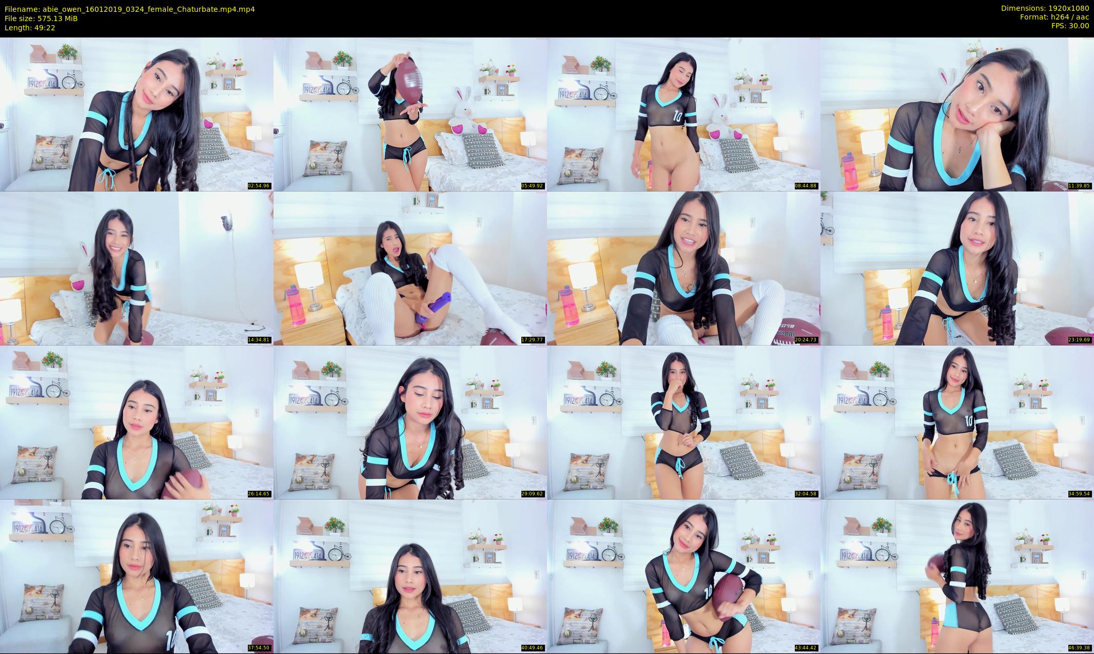 abie_owen — 50 minute Chaturbate female cam show recording, 1080p, Jan 16, 2019