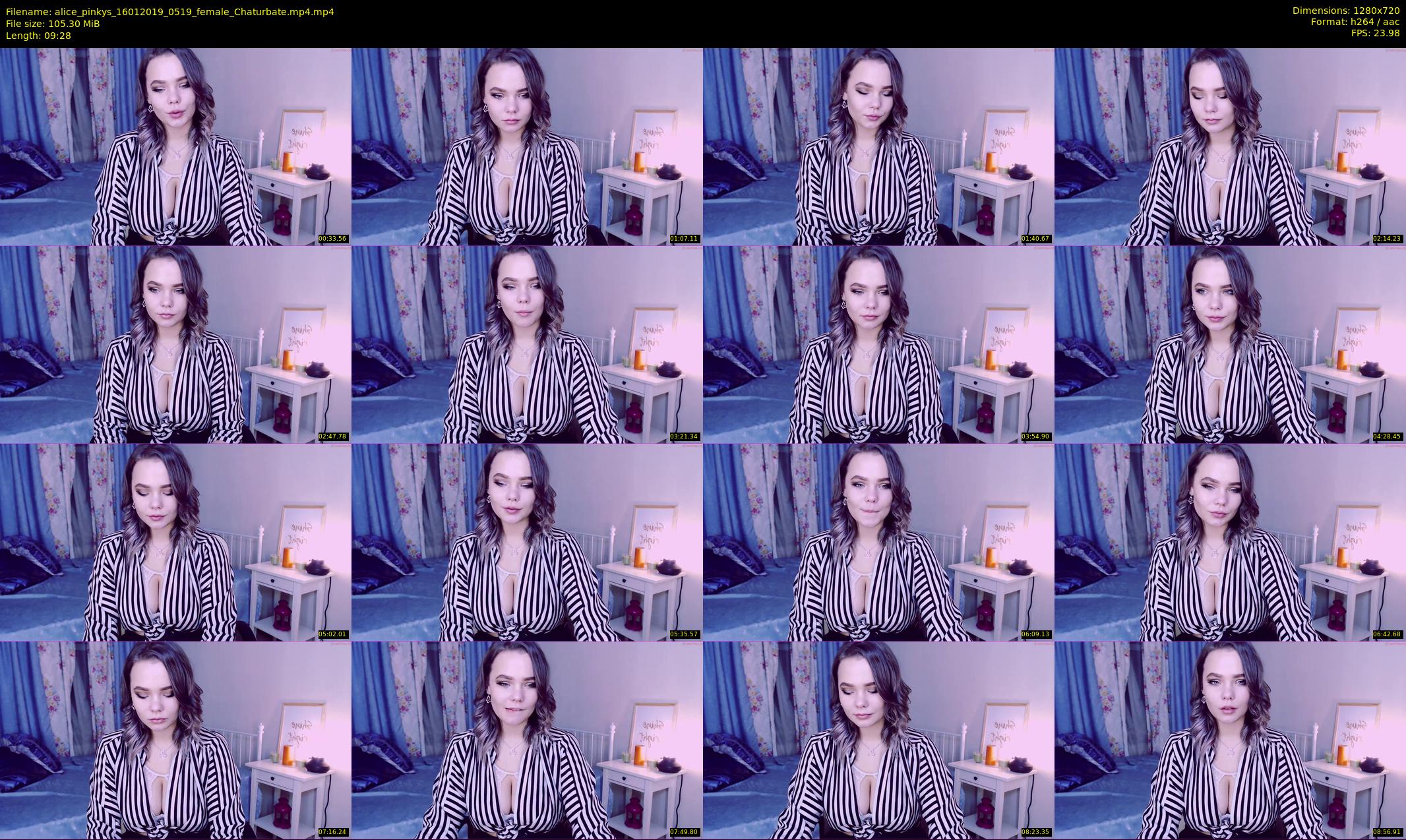 alice_pinkys — 10 minute Chaturbate female cam show recording, 720p, Jan 16, 2019