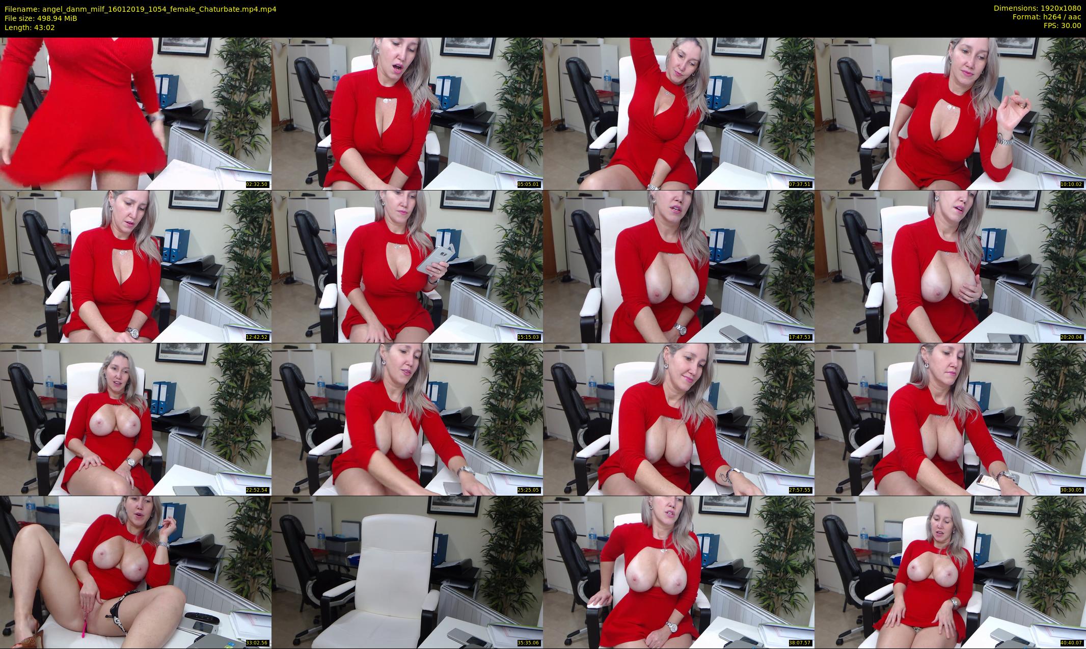 angel_danm_milf — 44 minute Chaturbate female cam show recording, 1080p, Jan 16, 2019