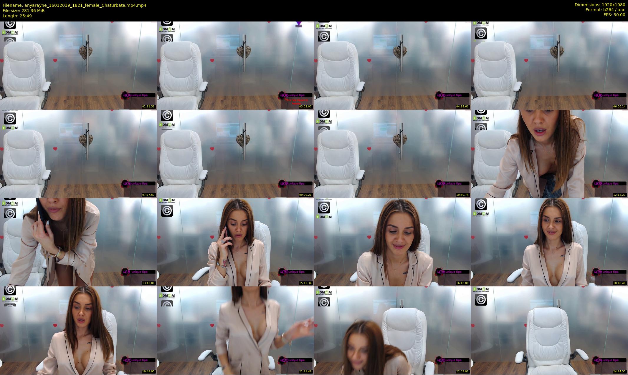 anyarayne — 26 minute Chaturbate female cam show recording, 1080p, Jan 16, 2019