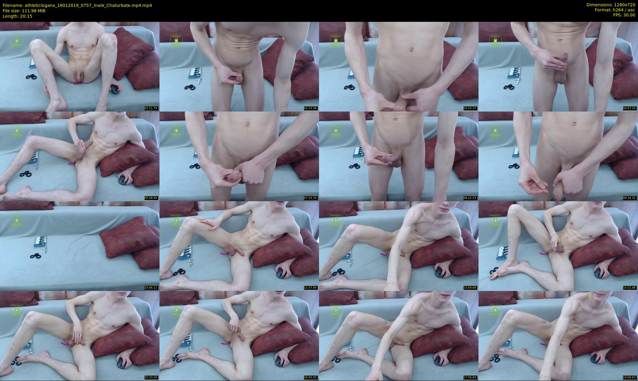 athleticloganx — 21 minute Chaturbate male cam show recording, 720p, Jan 16, 2019
