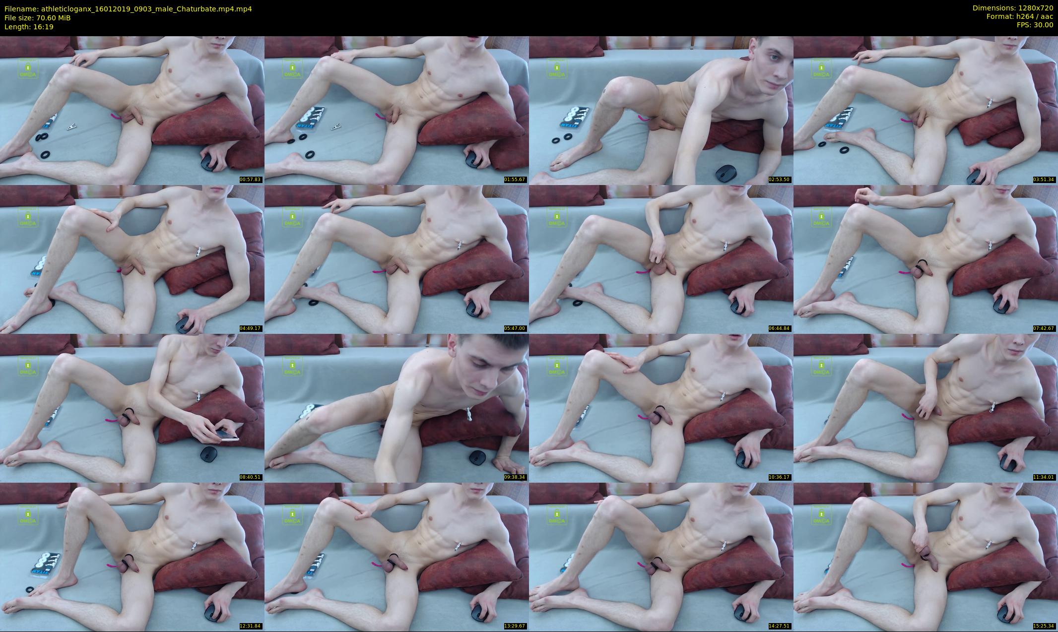 athleticloganx — 17 minute Chaturbate male cam show recording, 720p, Jan 16, 2019