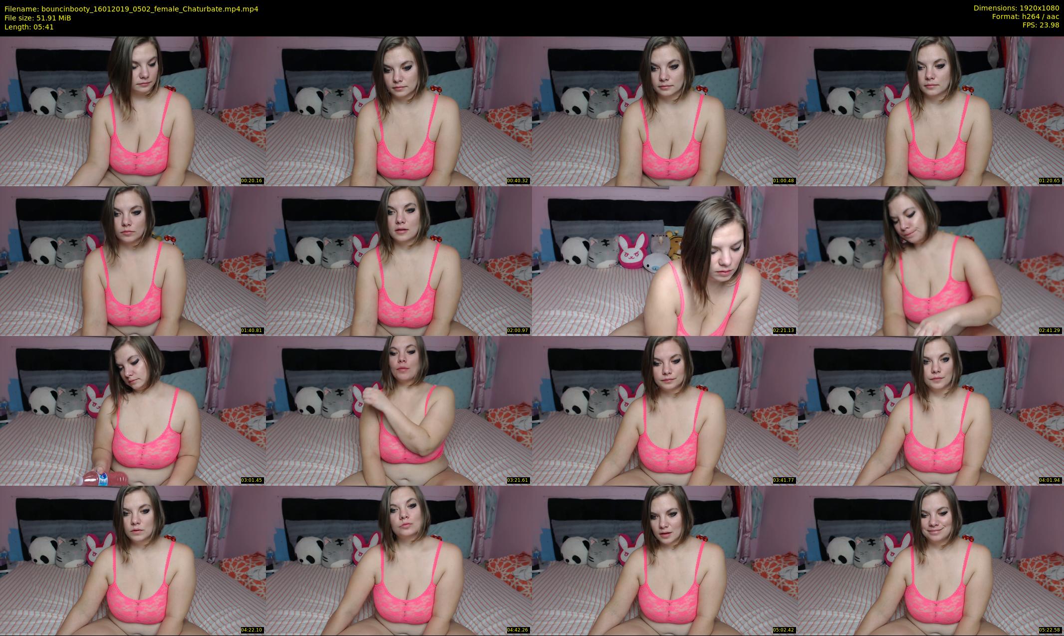 bouncinbooty — 6 minute Chaturbate female cam show recording, 1080p, Jan 16, 2019
