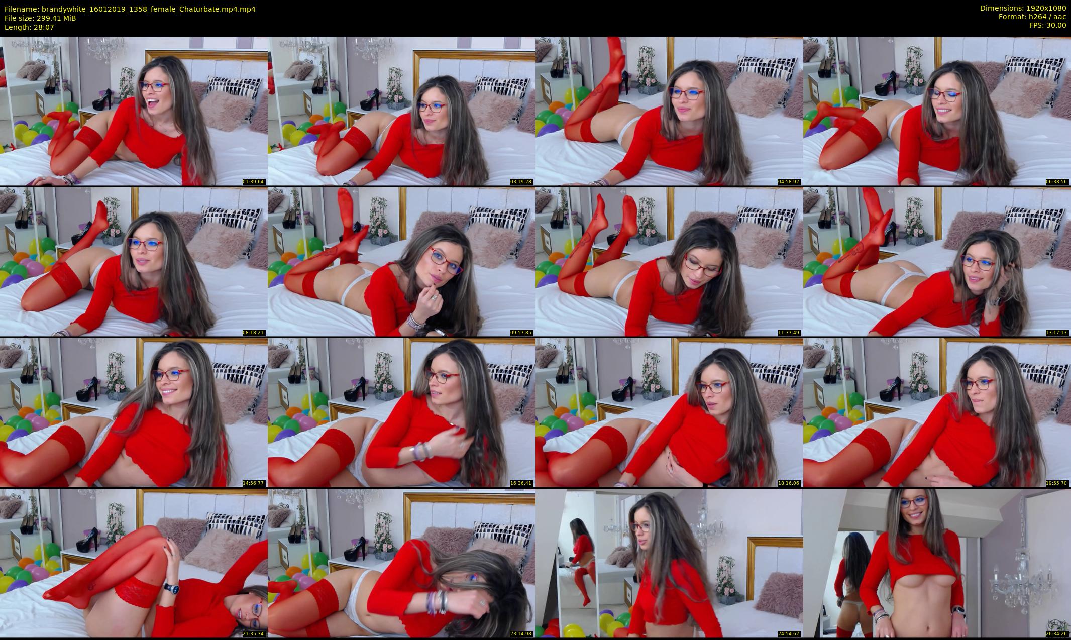 brandywhite — 29 minute Chaturbate female cam show recording, 1080p, Jan 16, 2019