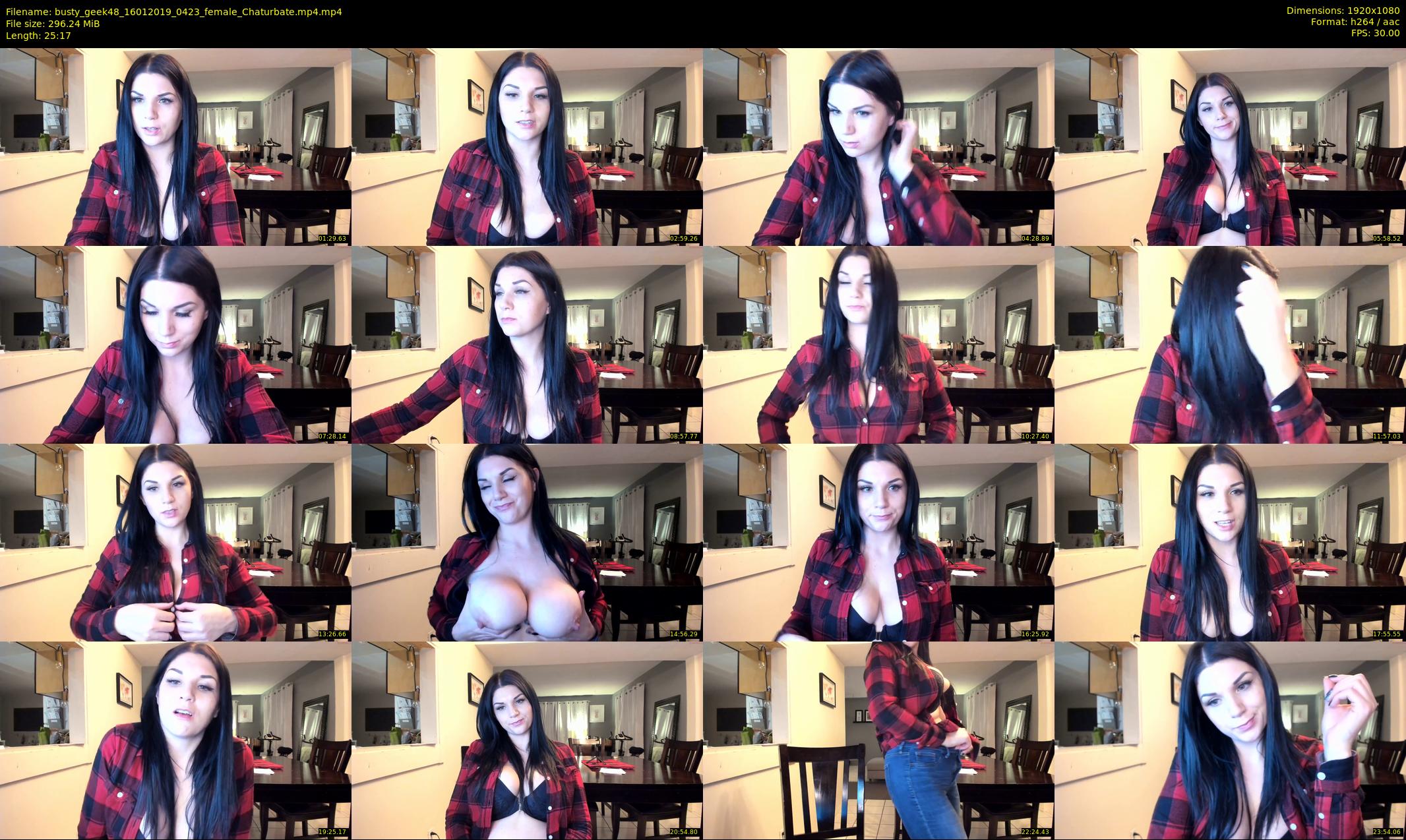 busty_geek48 — 26 minute Chaturbate female cam show recording, 1080p, Jan 16, 2019