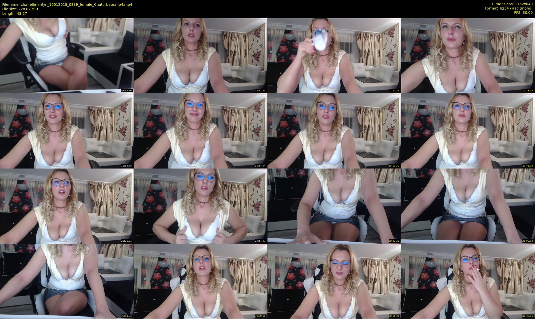 chanellmarilyn — 44 minute Chaturbate female cam show recording, 480p, Jan 16, 2019